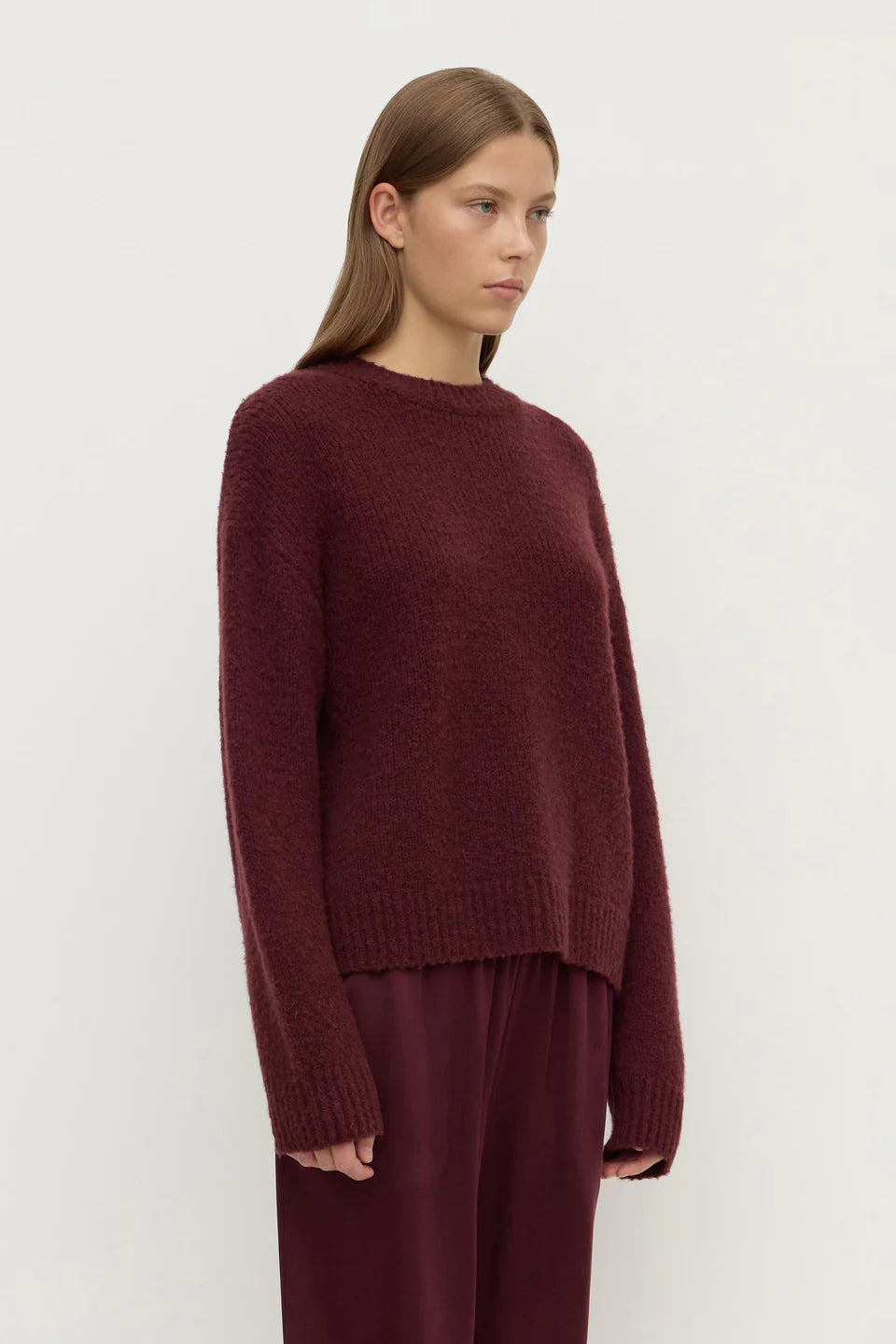 Assembly Label Ariel Knit - Merlot