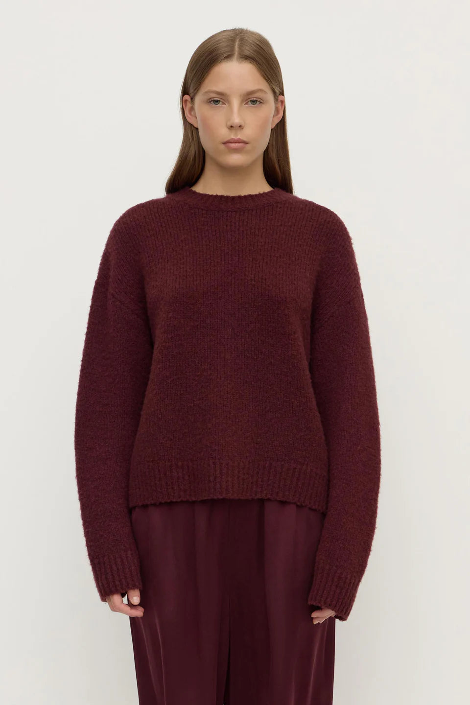 Assembly Label Ariel Knit - Merlot