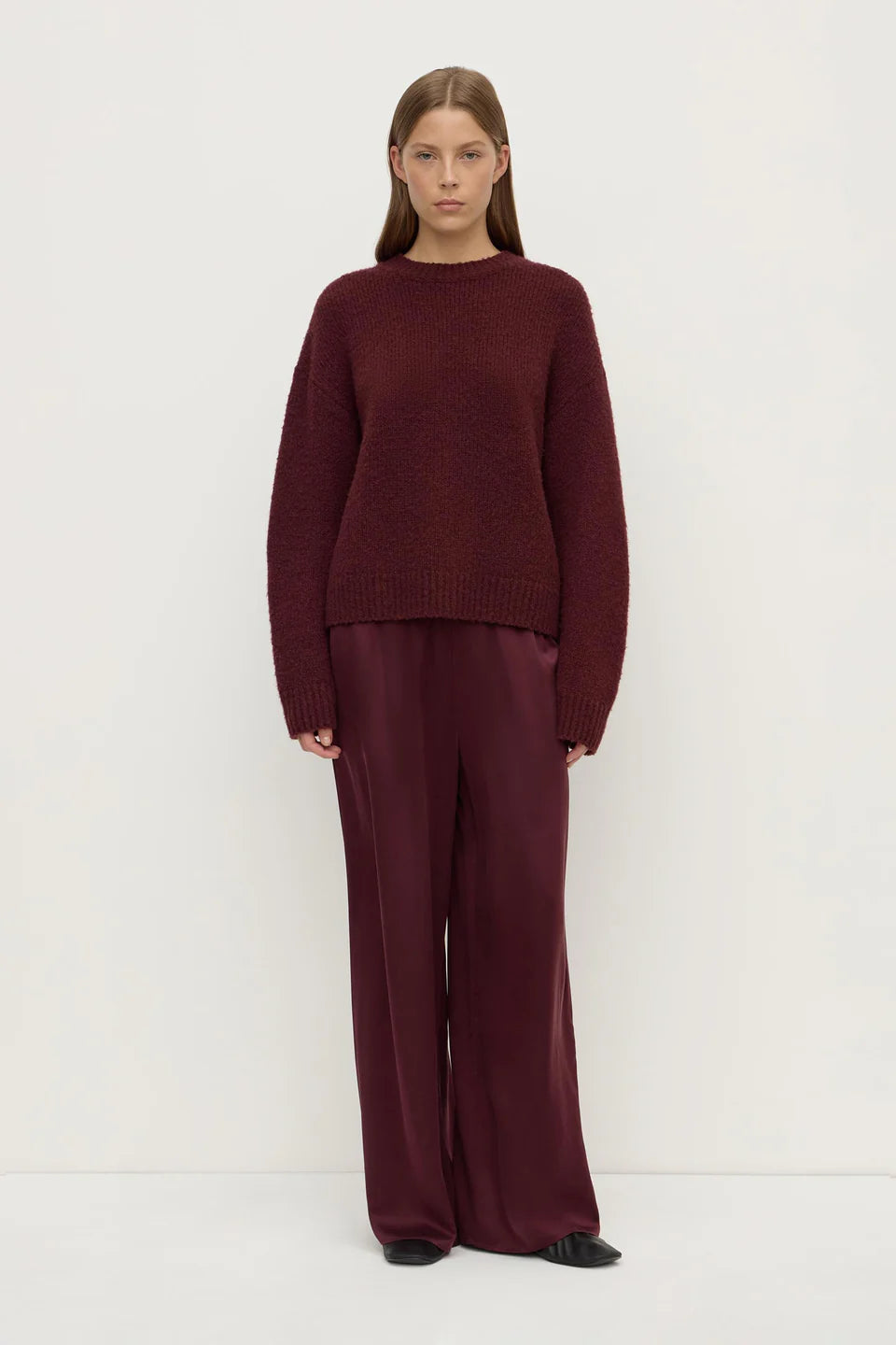 Assembly Label Ariel Knit - Merlot