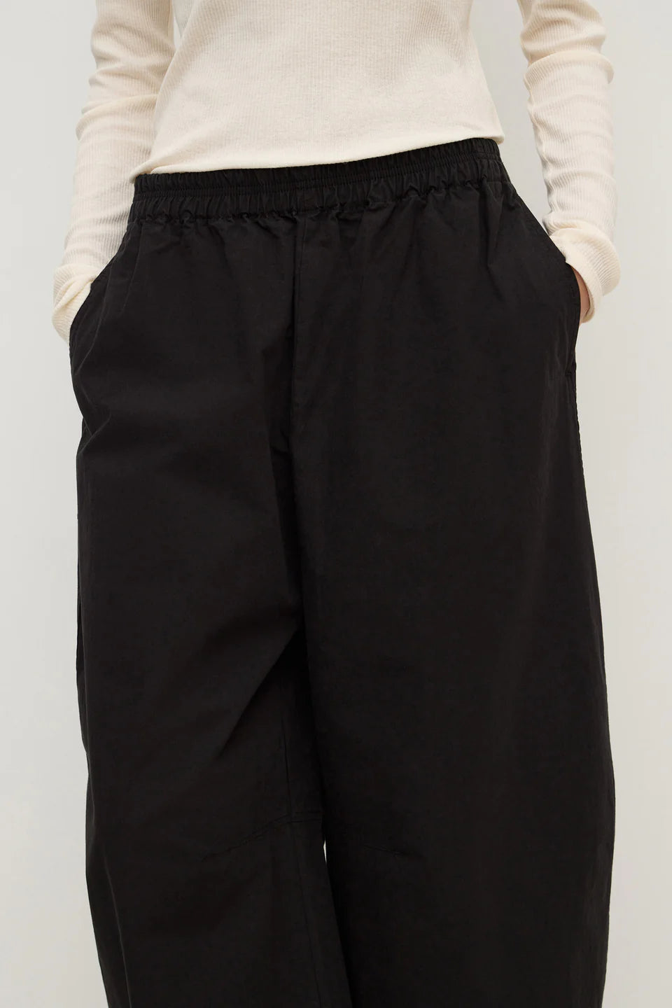 Assembly Label Lola Barrel Pant - Black