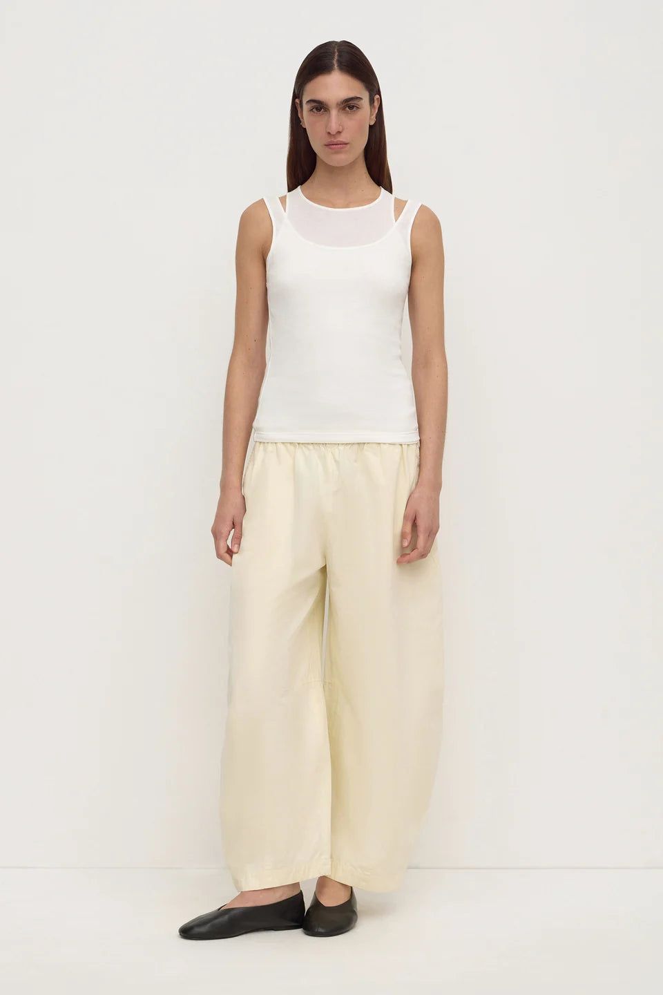 Assembly Label Lola Barrel Pant - Vanilla