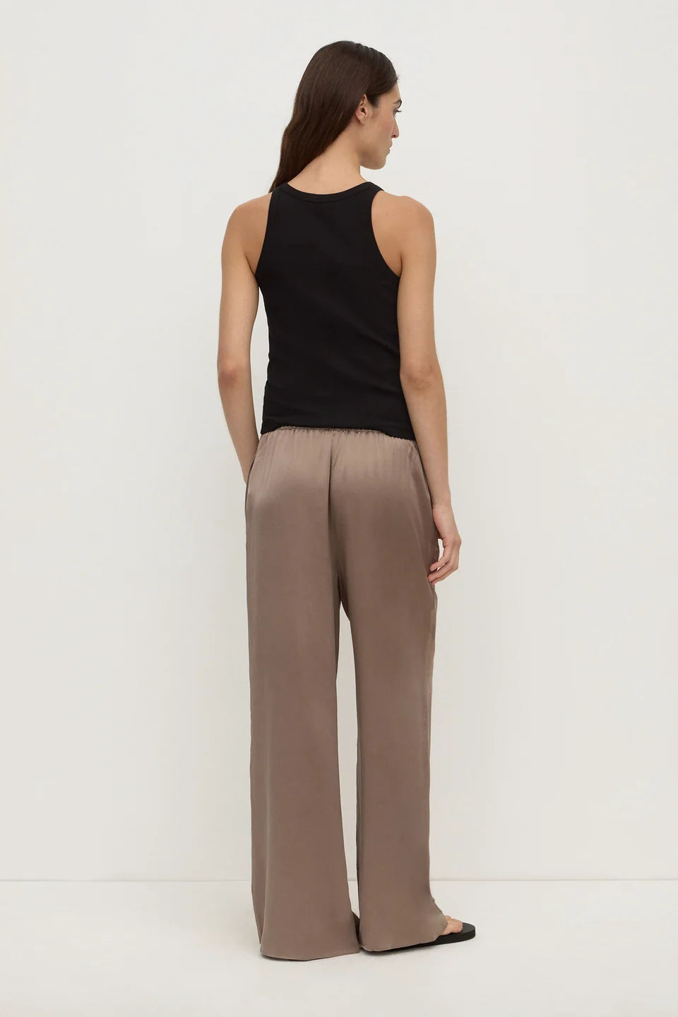 Assembly Label Pippa Silk Pant - Dark Pant