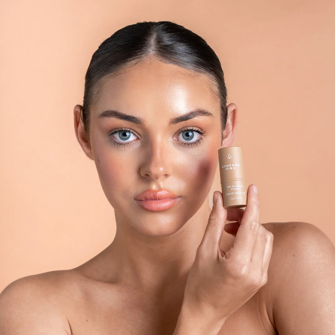 Avocado Zinc SPF 50 Natural Bronzer - Light Medium