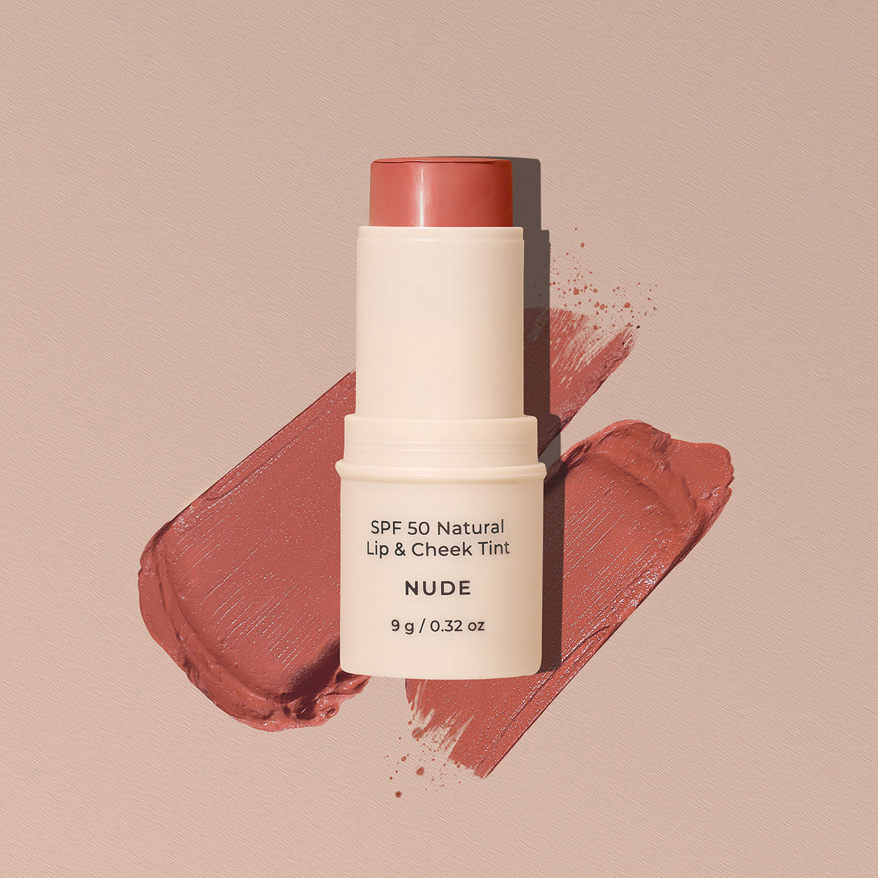 Avocado Zinc SPF 50 Natural Lip & Cheek Tint - Nude