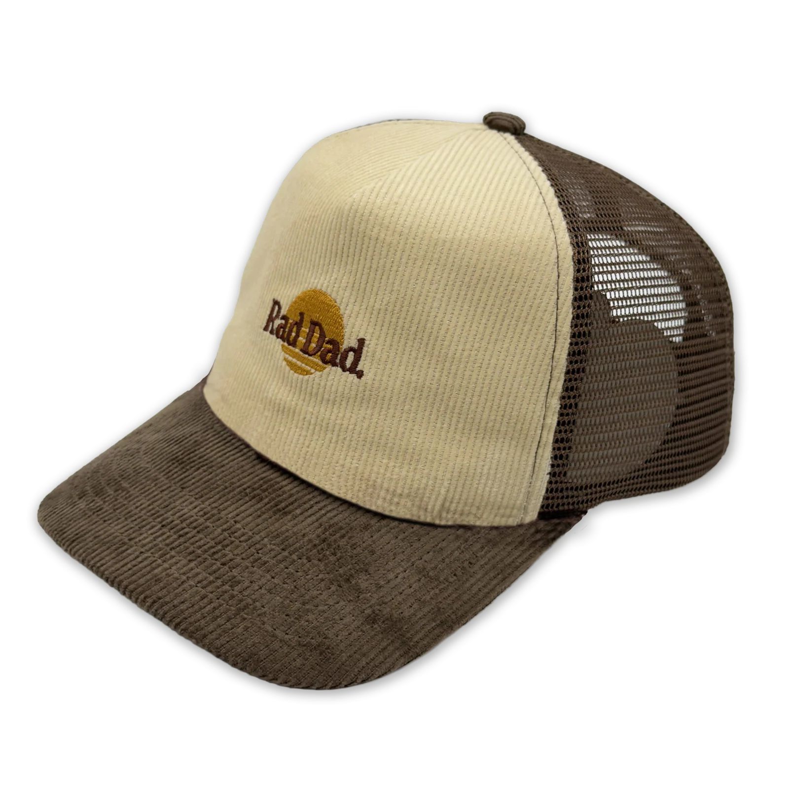 Banabae Rad Kid 2 Tone Cord Trucker Cap - Choc