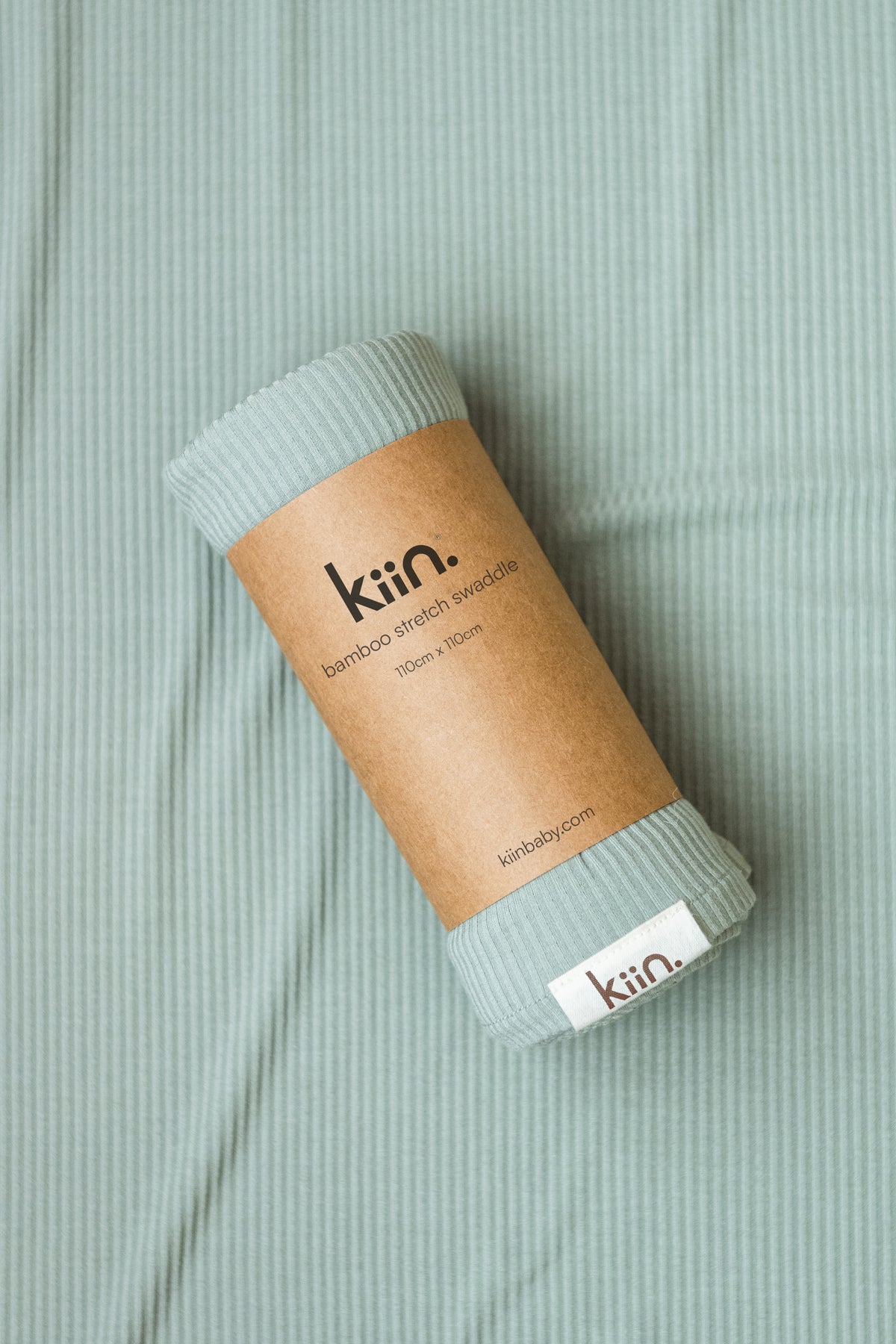 Kiin Bamboo Stretch Swaddle - Sage