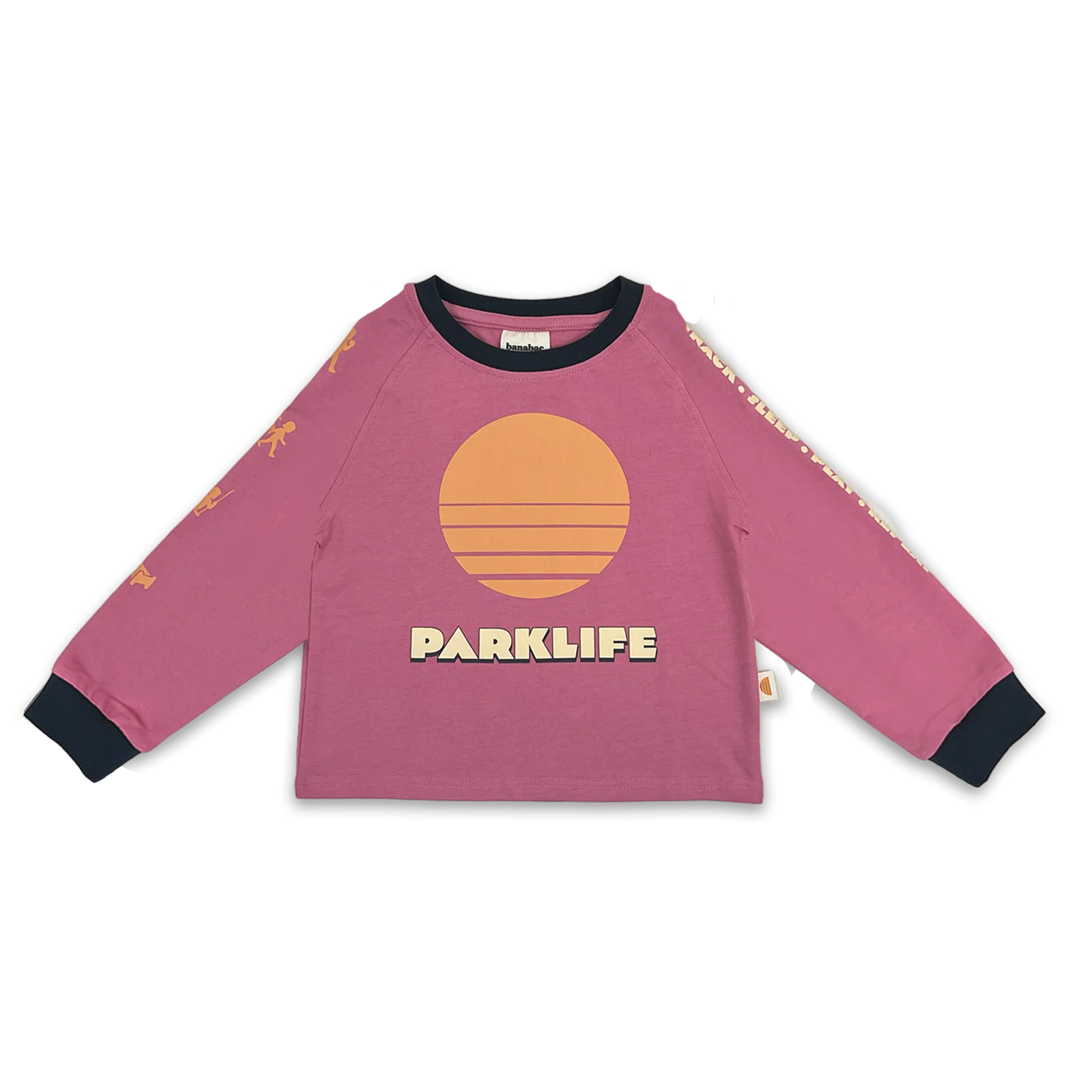 Banabae Parklife Long Sleeve Tee - Peony