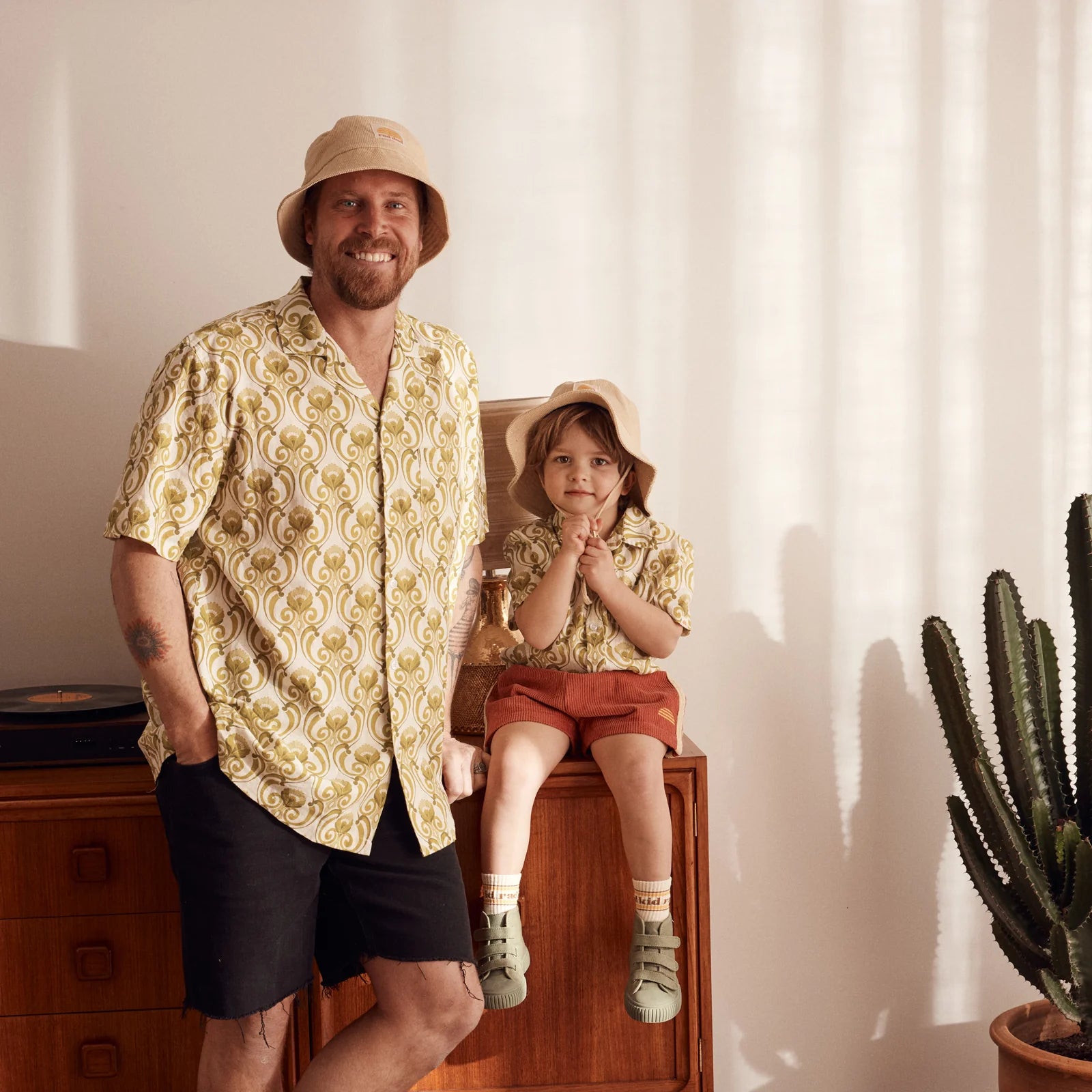 Banabae Rad Kid Cord Bucket Hat - Sand