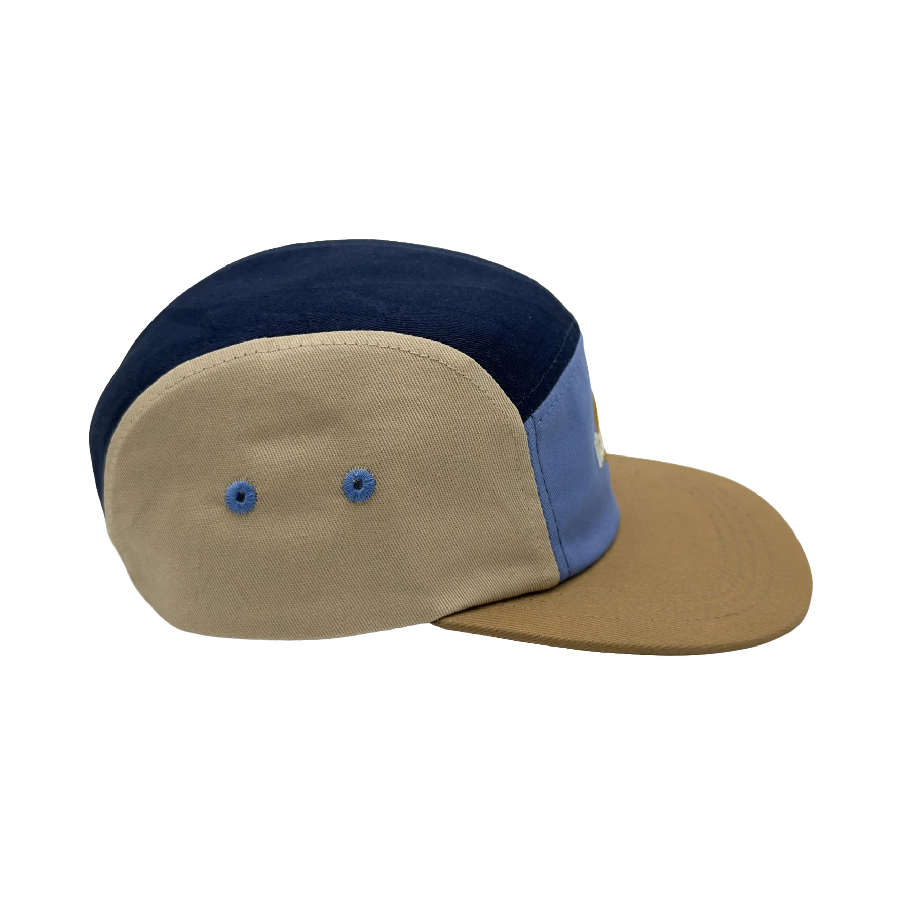 Banabae Rad Kid Five Panel Splice Twill Cap - Blues 