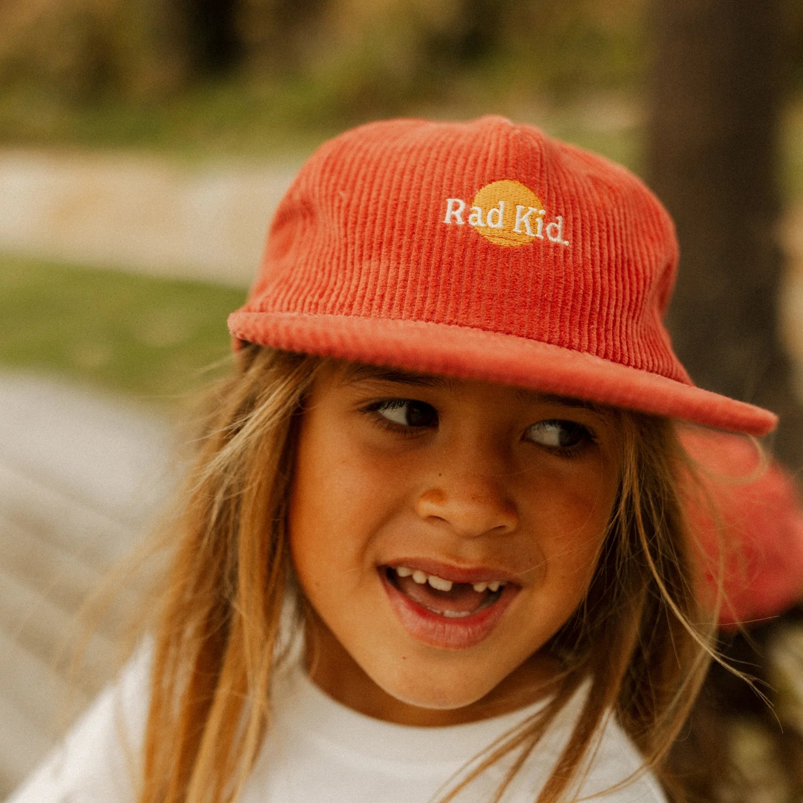 Banabae Rad Kid Pinch Front Cord Cap - Eco Red
