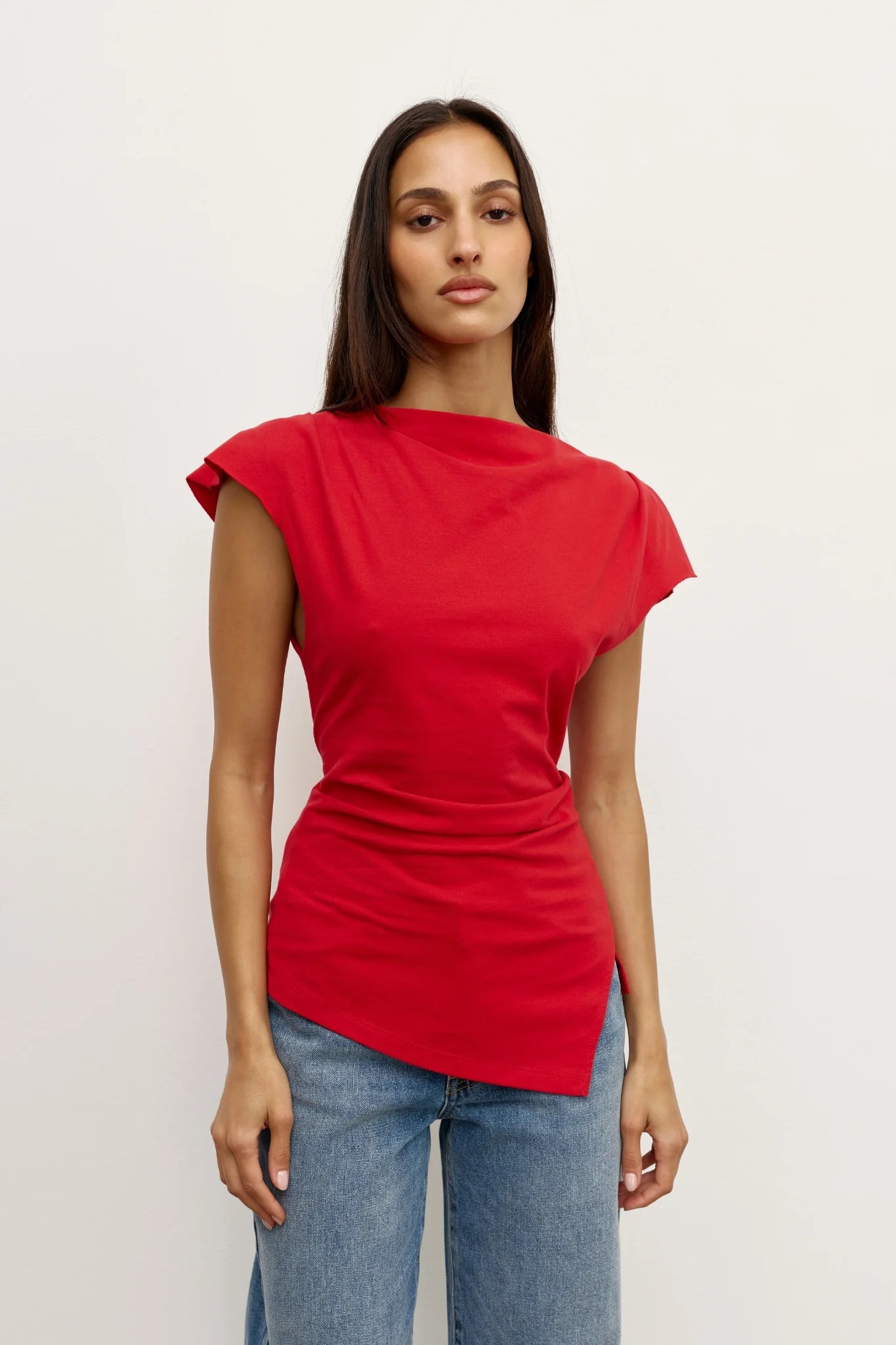 Bayse Liana Top - Red