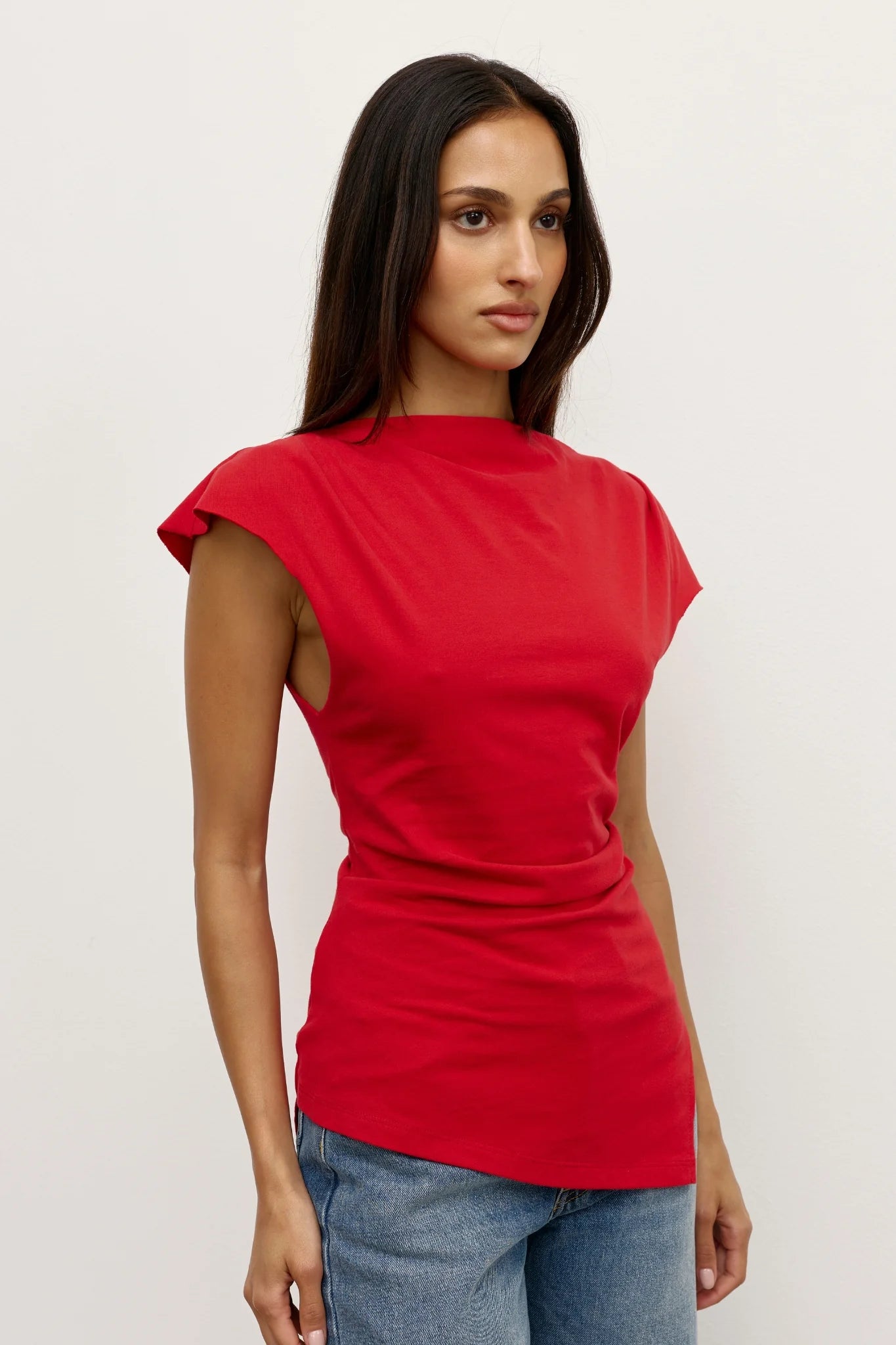 Bayse Liana Top - Red