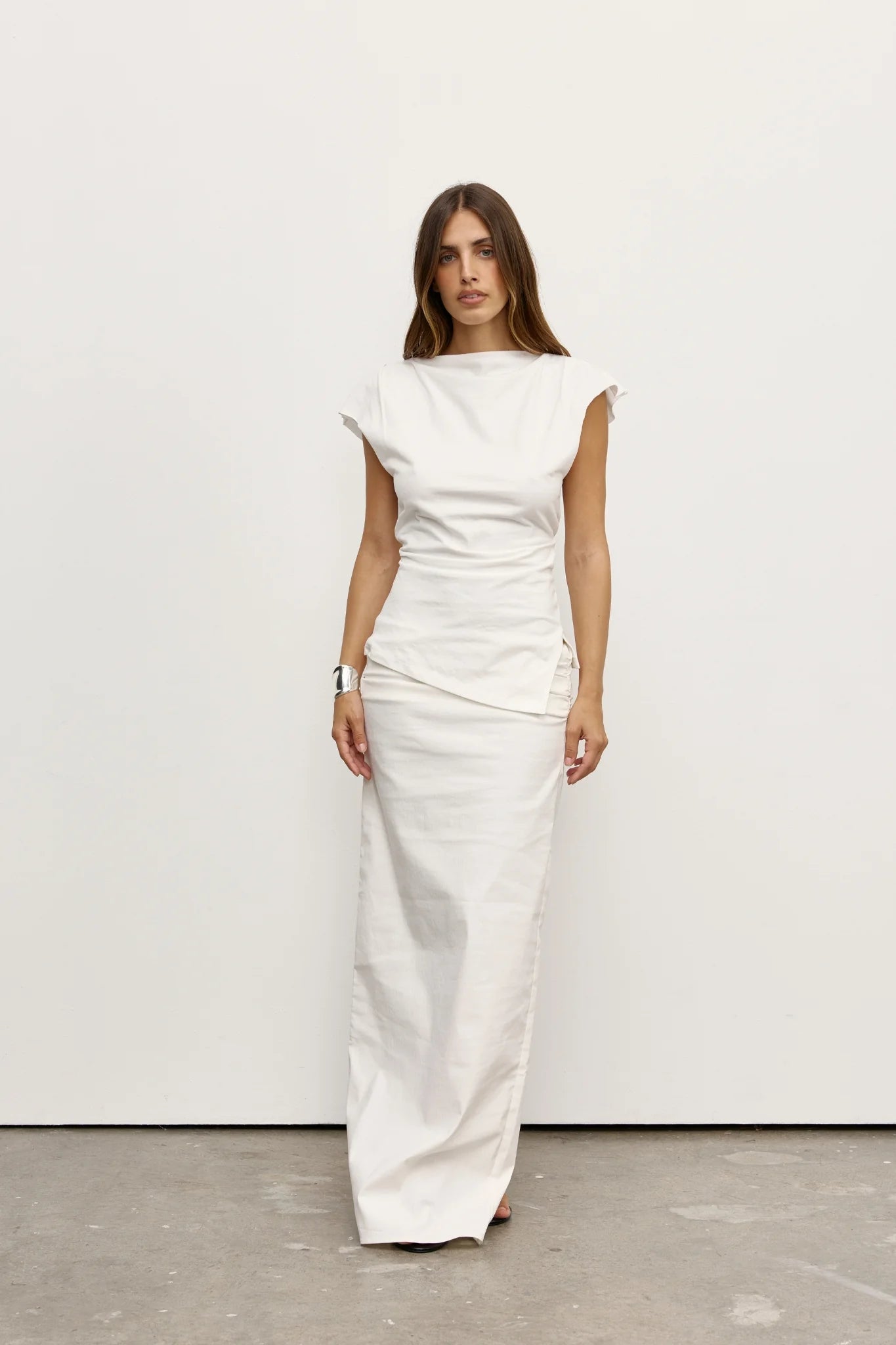 Bayse Liana Top - White