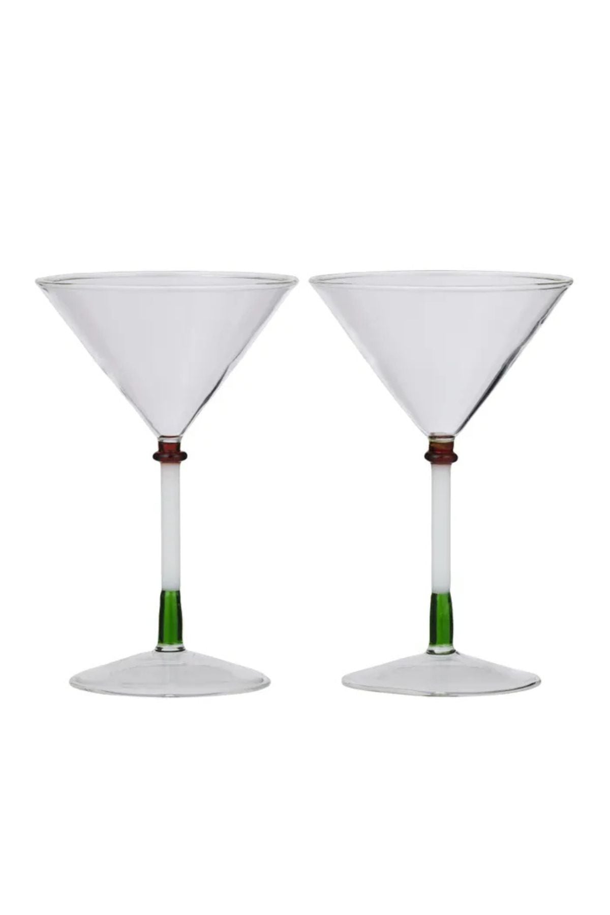 Bella Set of 2 Cocktail Glasses - Multi