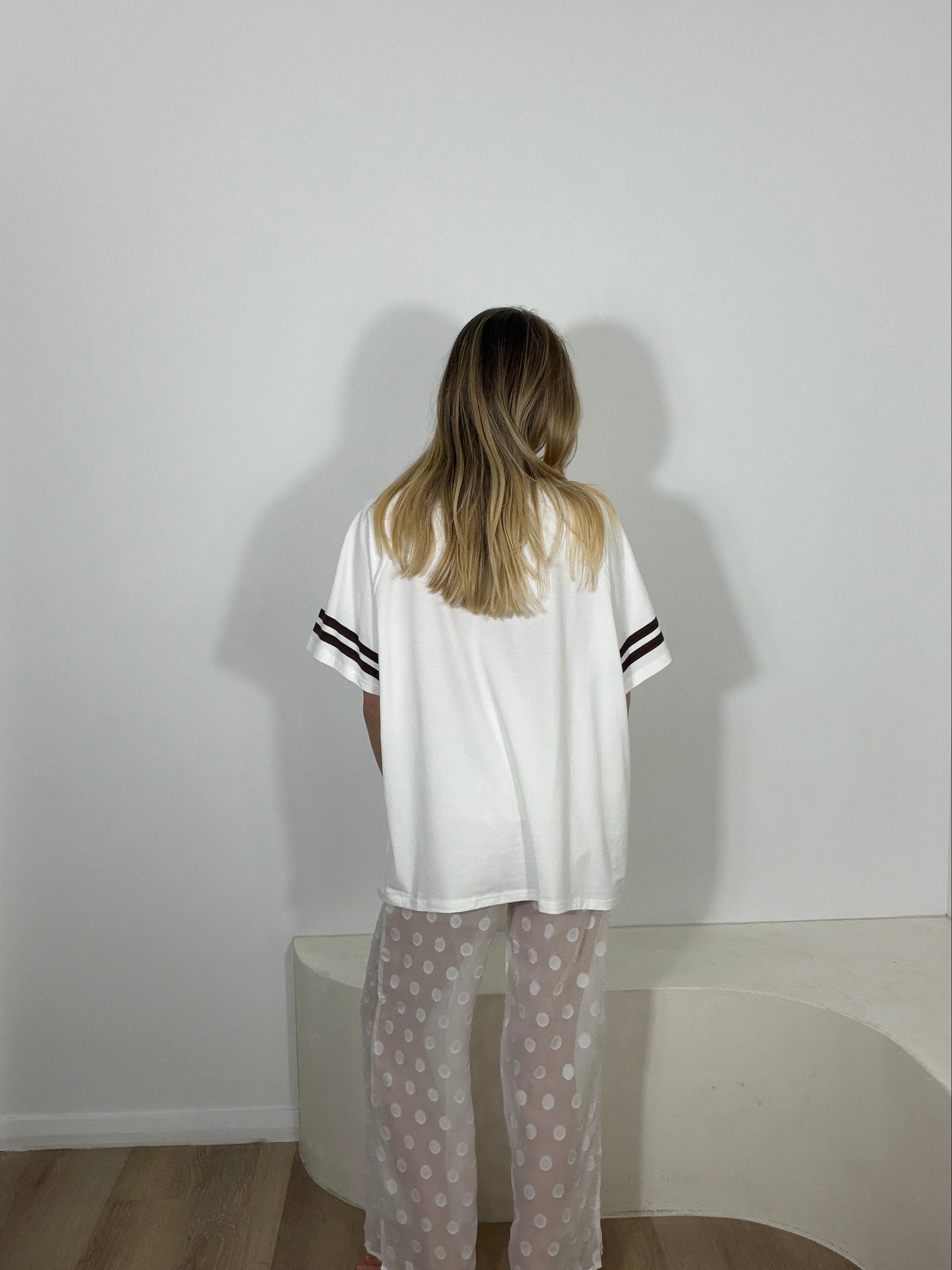 By Frankie Love of Vino Tee - White