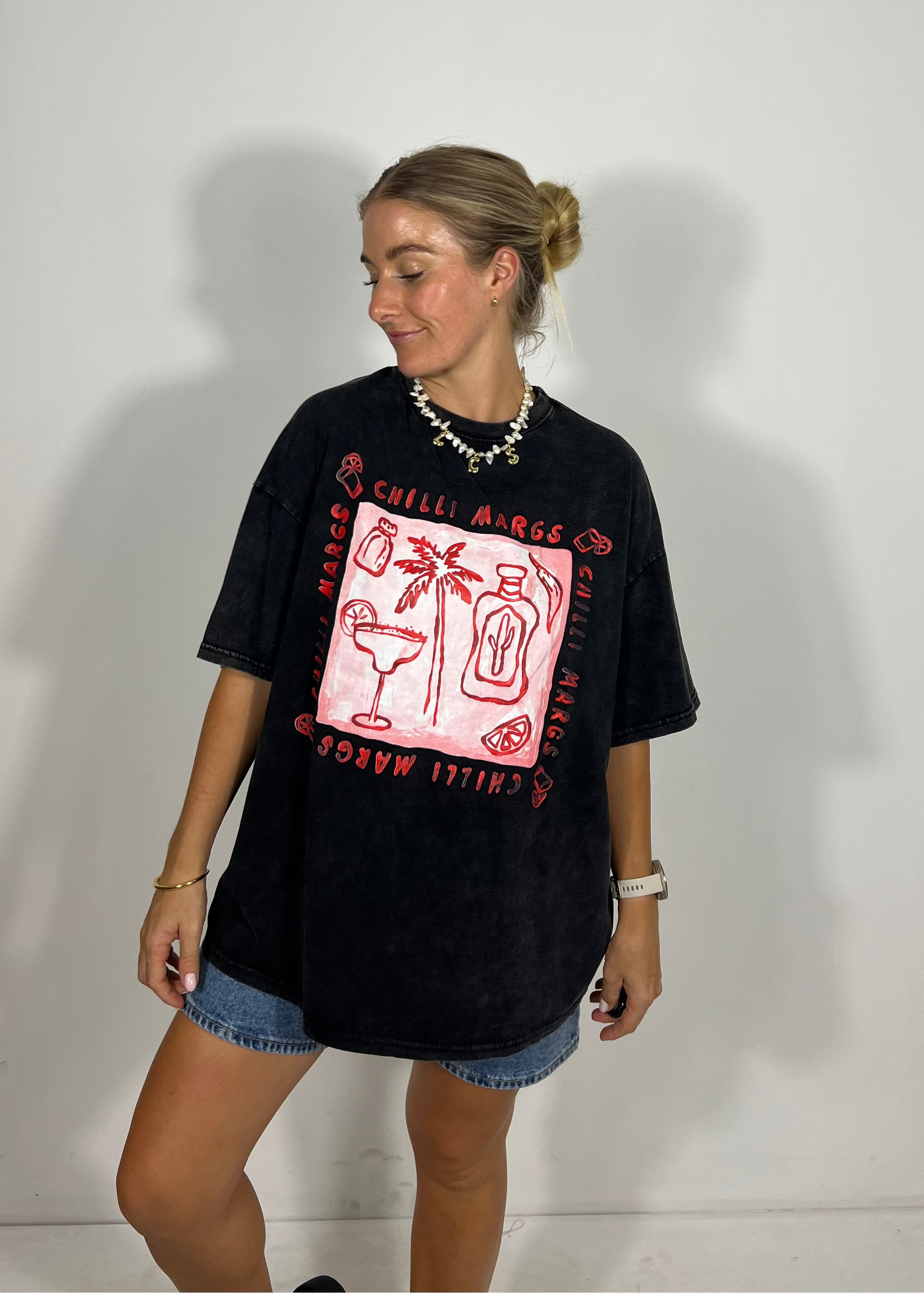 By Frankie Chilli Margs Tee - Black