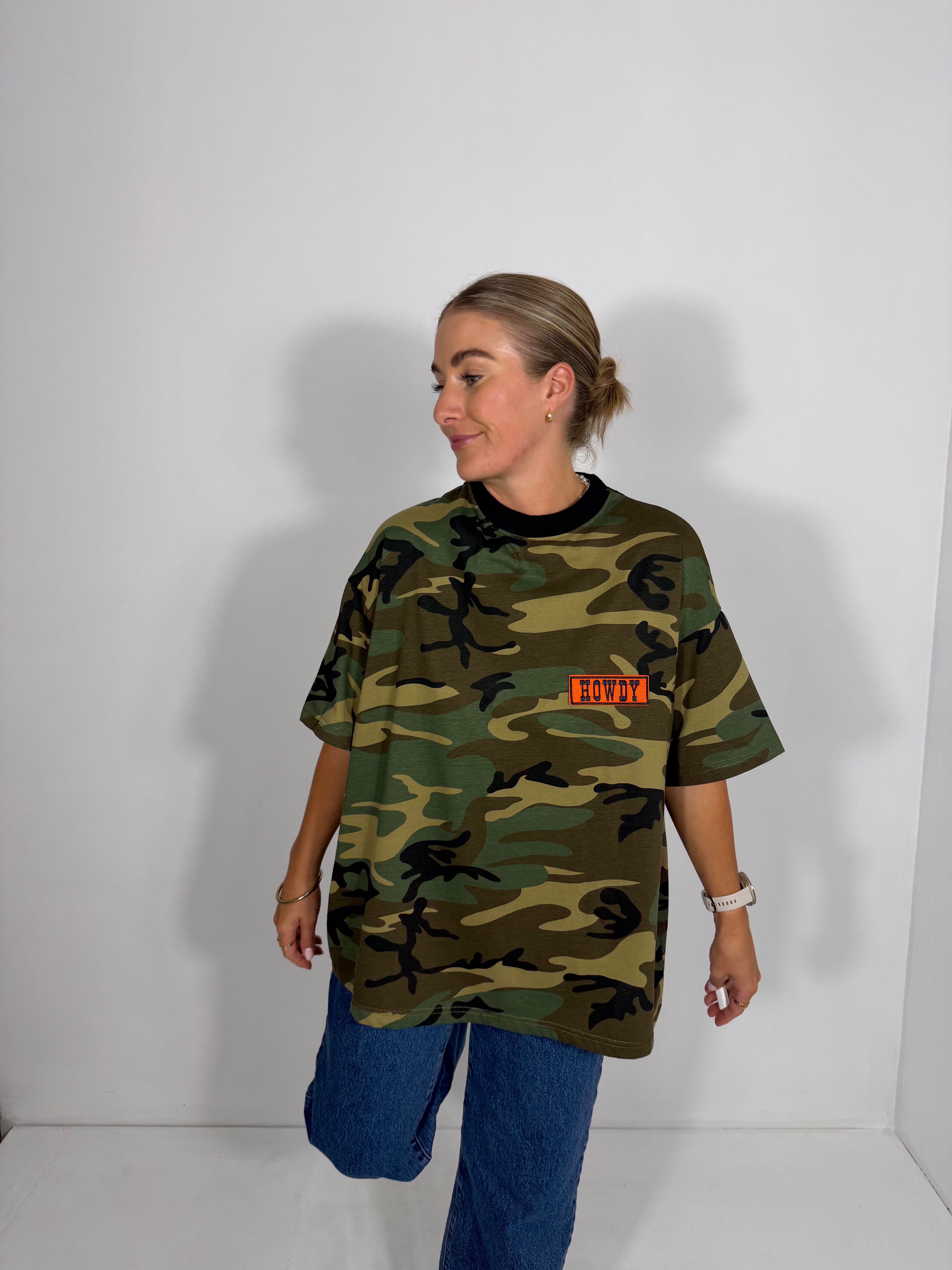 By Frankie Howdy Camo Tee