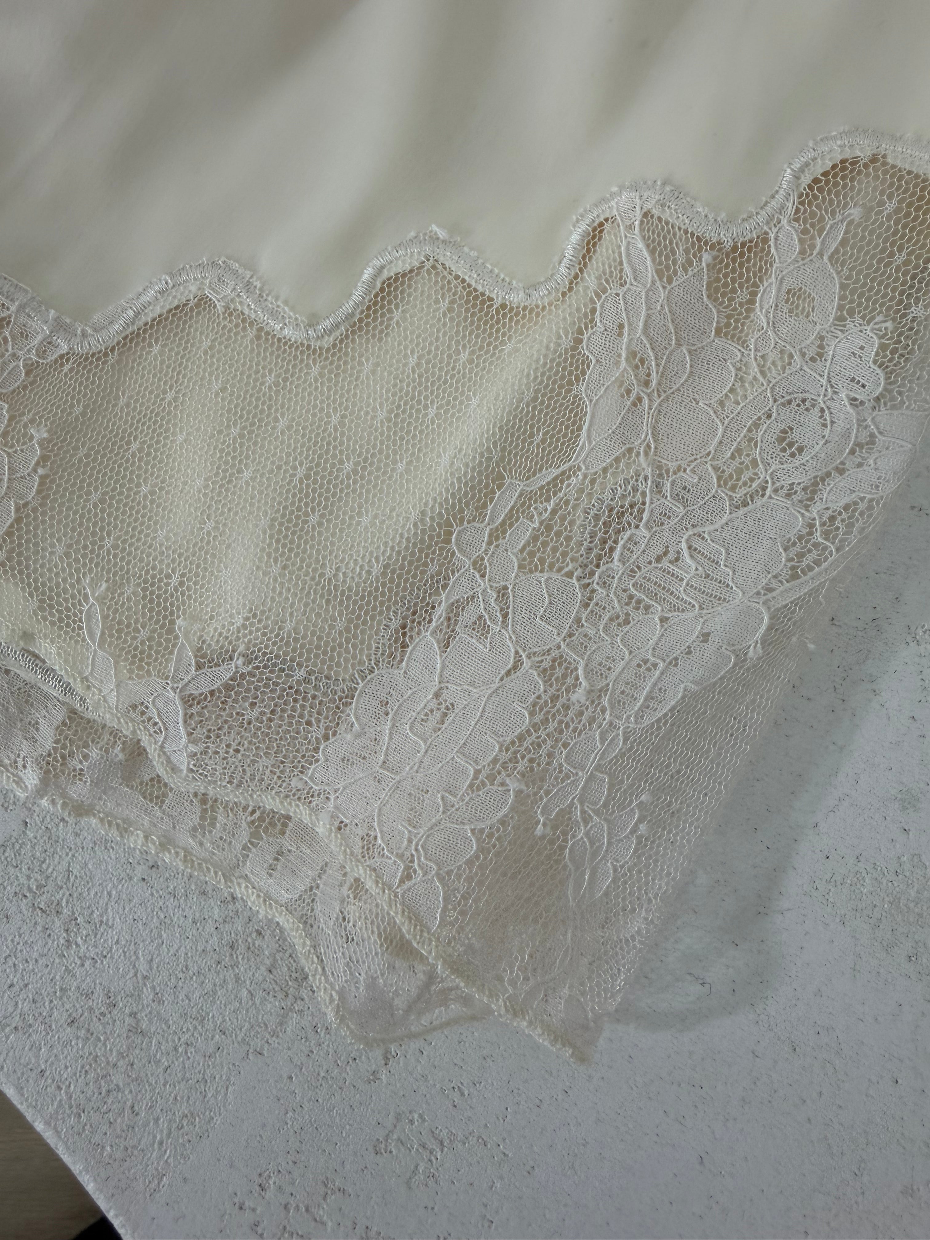 By Frankie Lace Mini Short - Cream