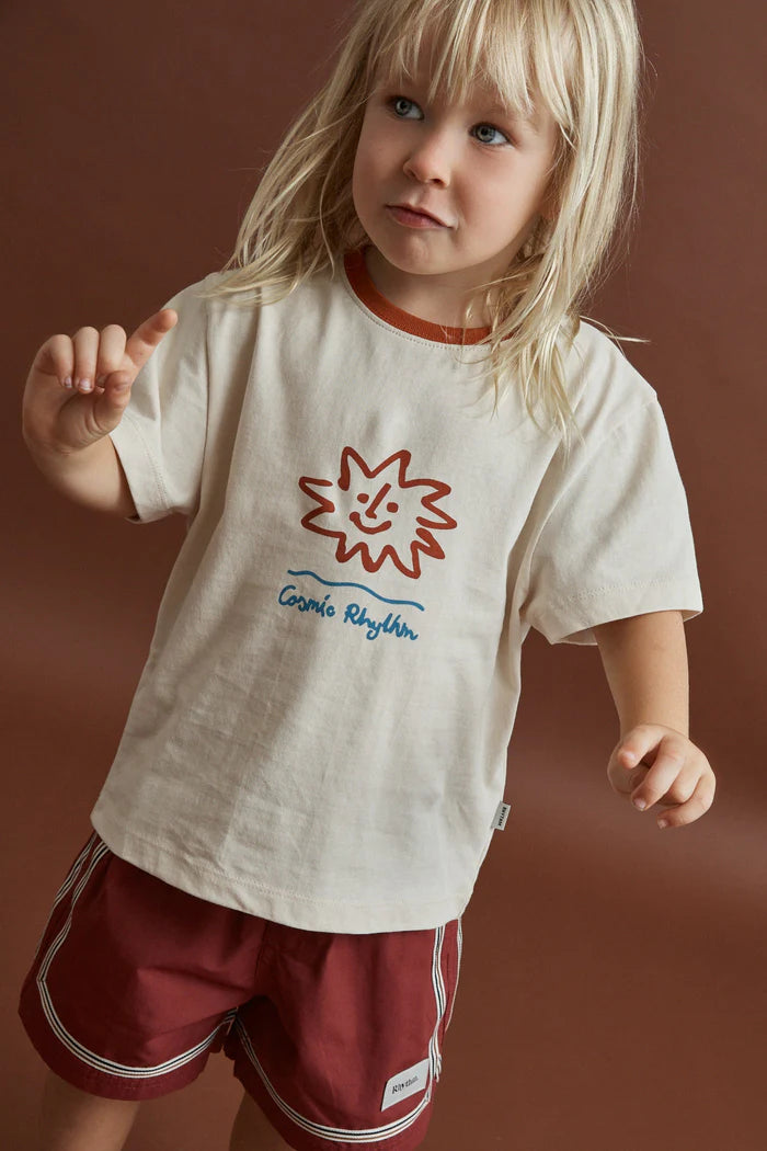 Rhythm Kids Cosmic Rhythm SS T-Shirt - Natural