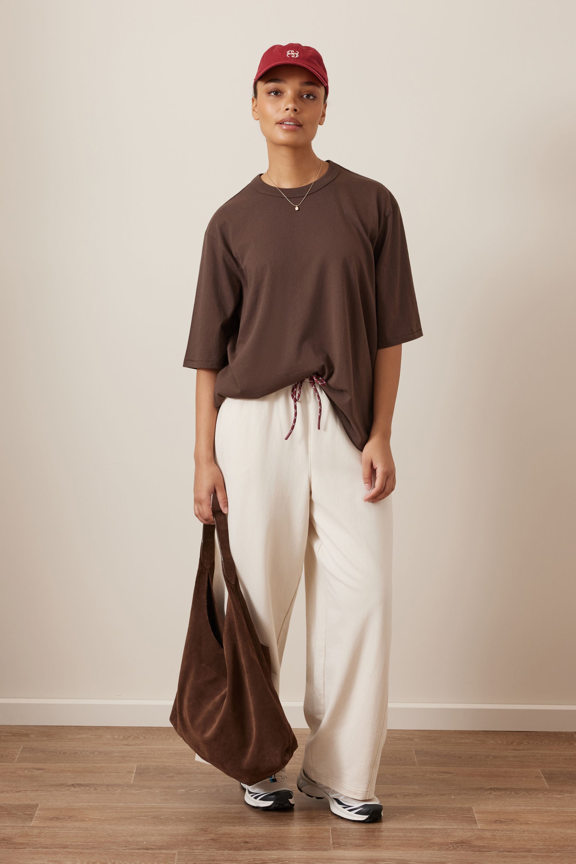 Ceres Life Luna Relaxed Tee - Brunette