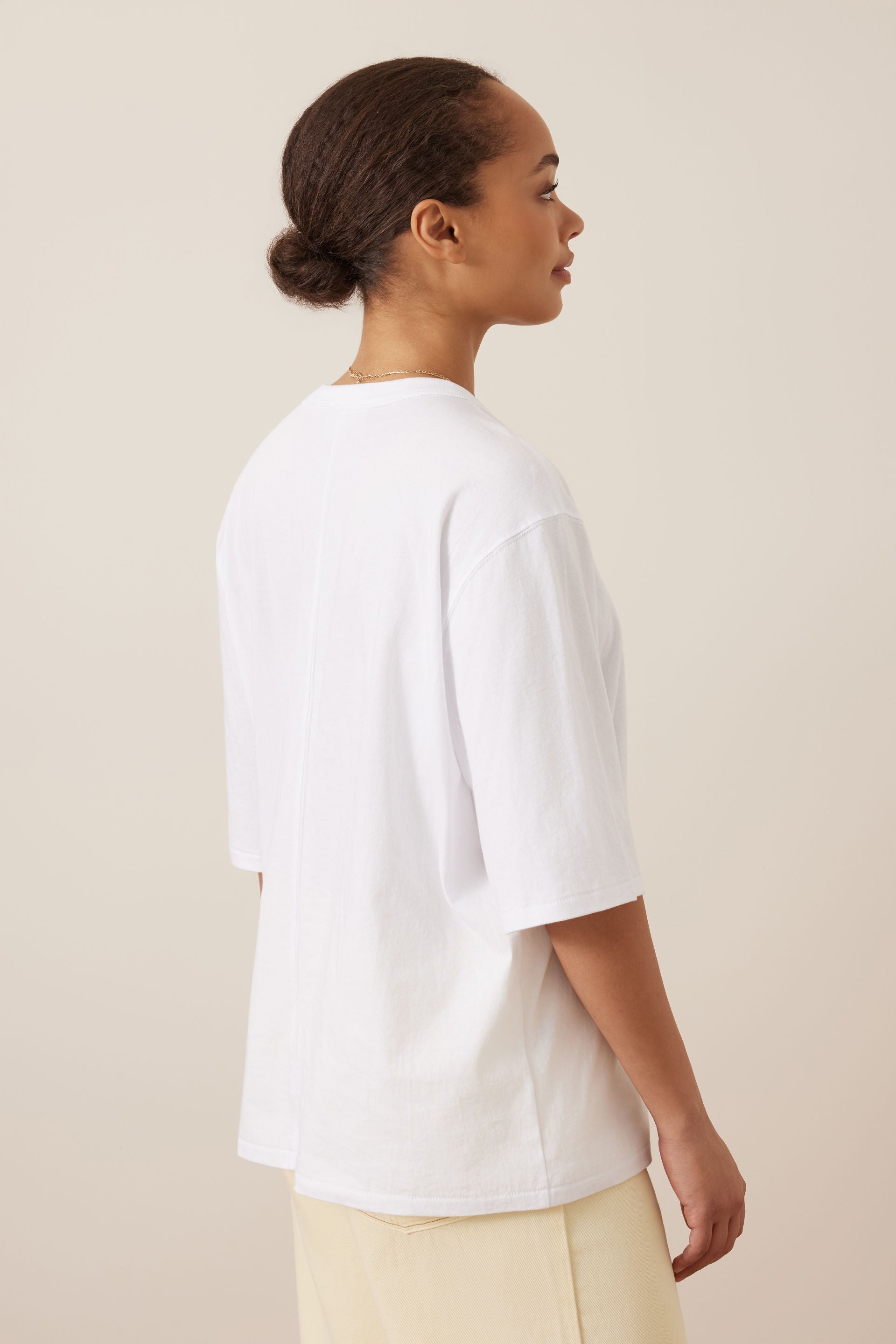Ceres Life Luna Relaxed Tee - White