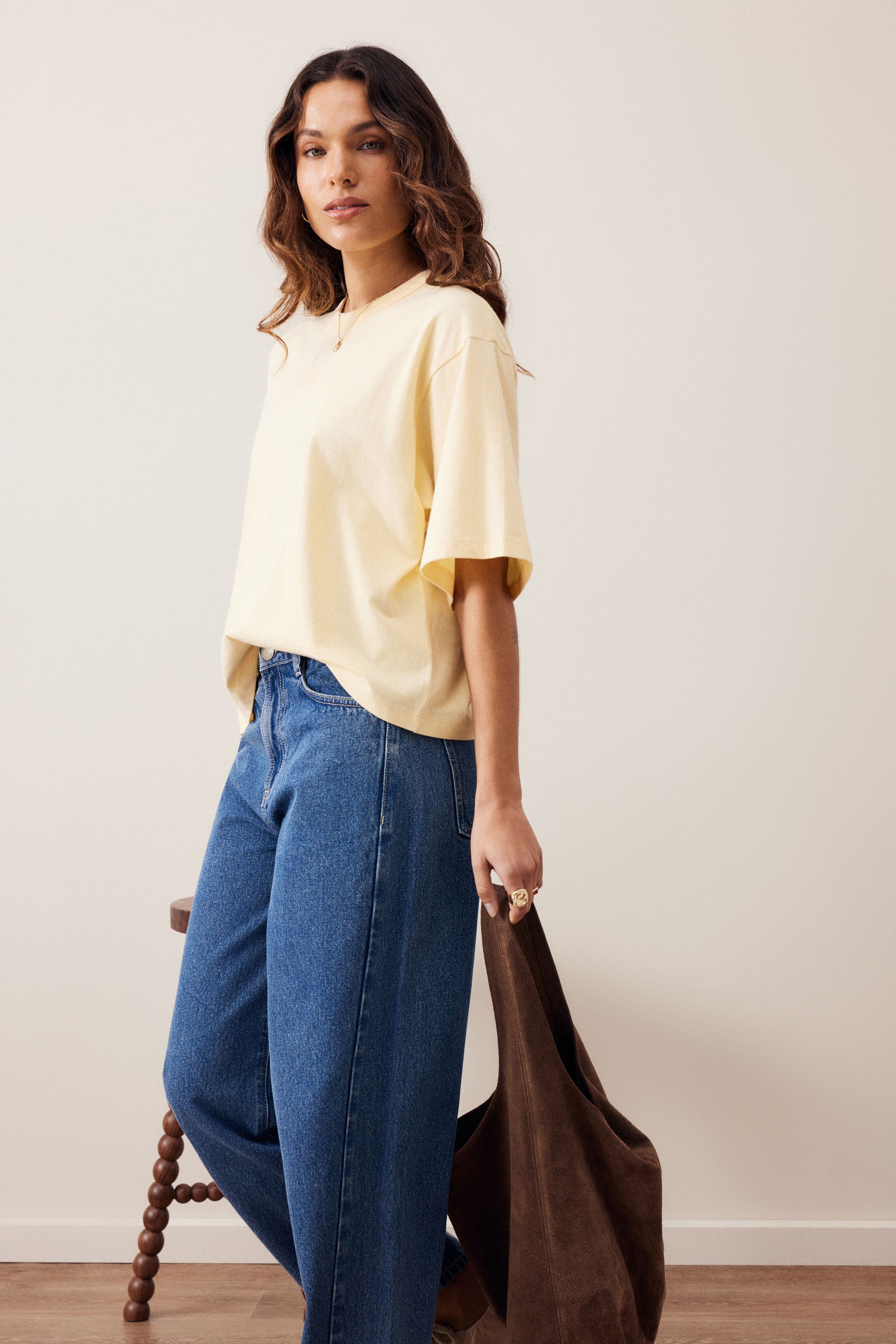 Ceres Life Phoebe Premium Tee - Butter