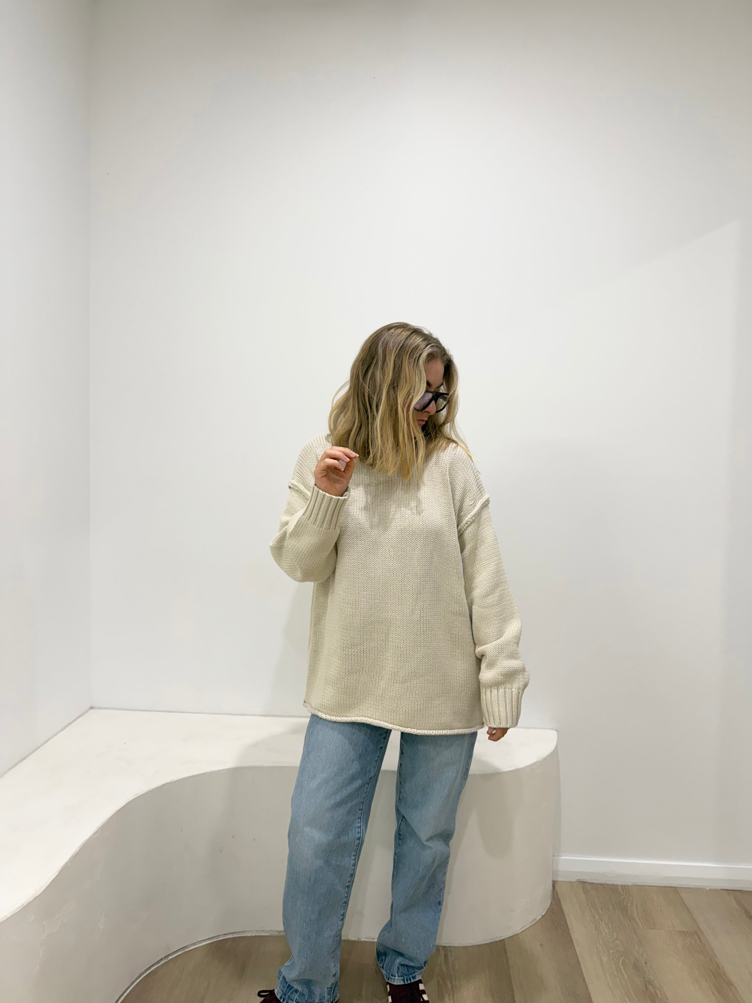 Chunky Knit - Cream