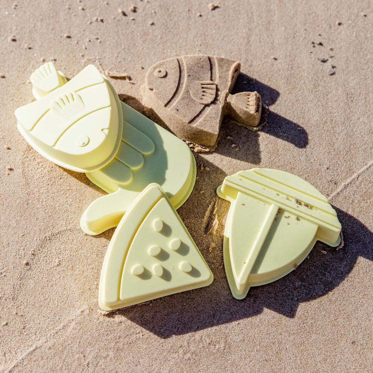 Coast Kids Sand Mould Set - Yellow