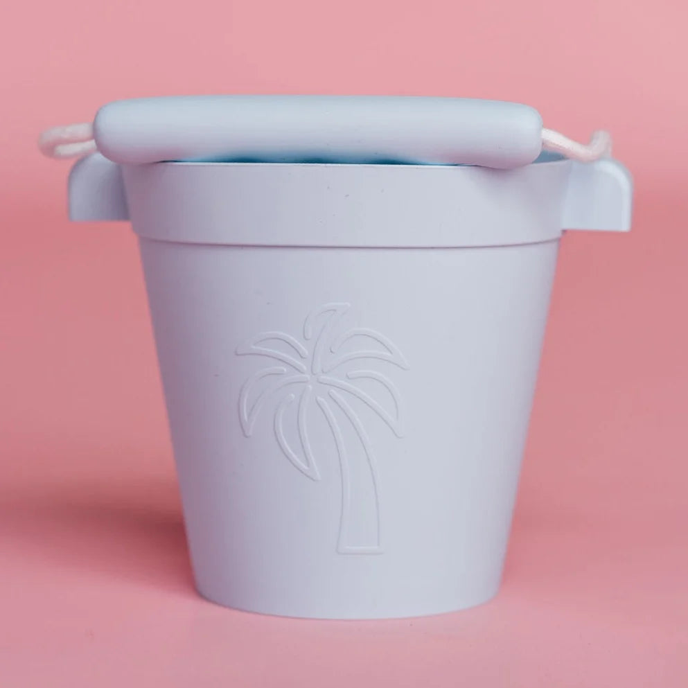 Coast Kids Silicone Beach Bucket - Blue