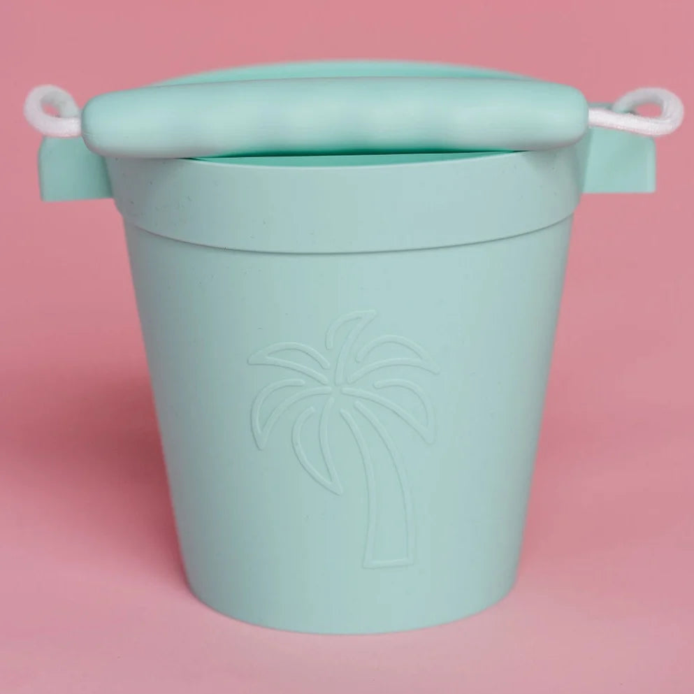 Coast Kids Silicone Beach Bucket - Mint
