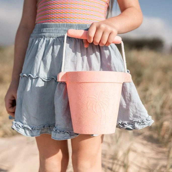 Coast Kids Silicone Beach Bucket - Mint