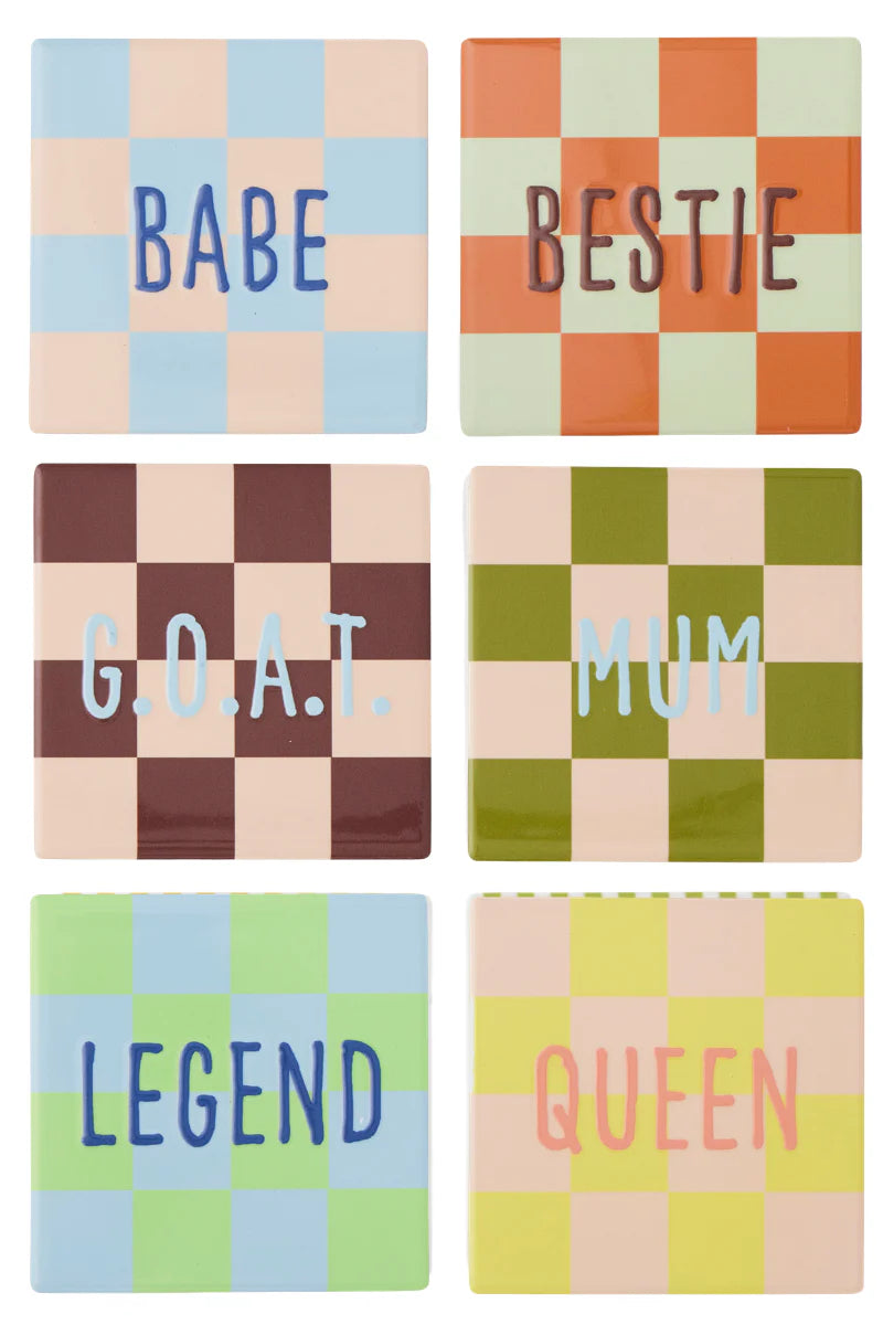 Moniker Ceramic Coasters