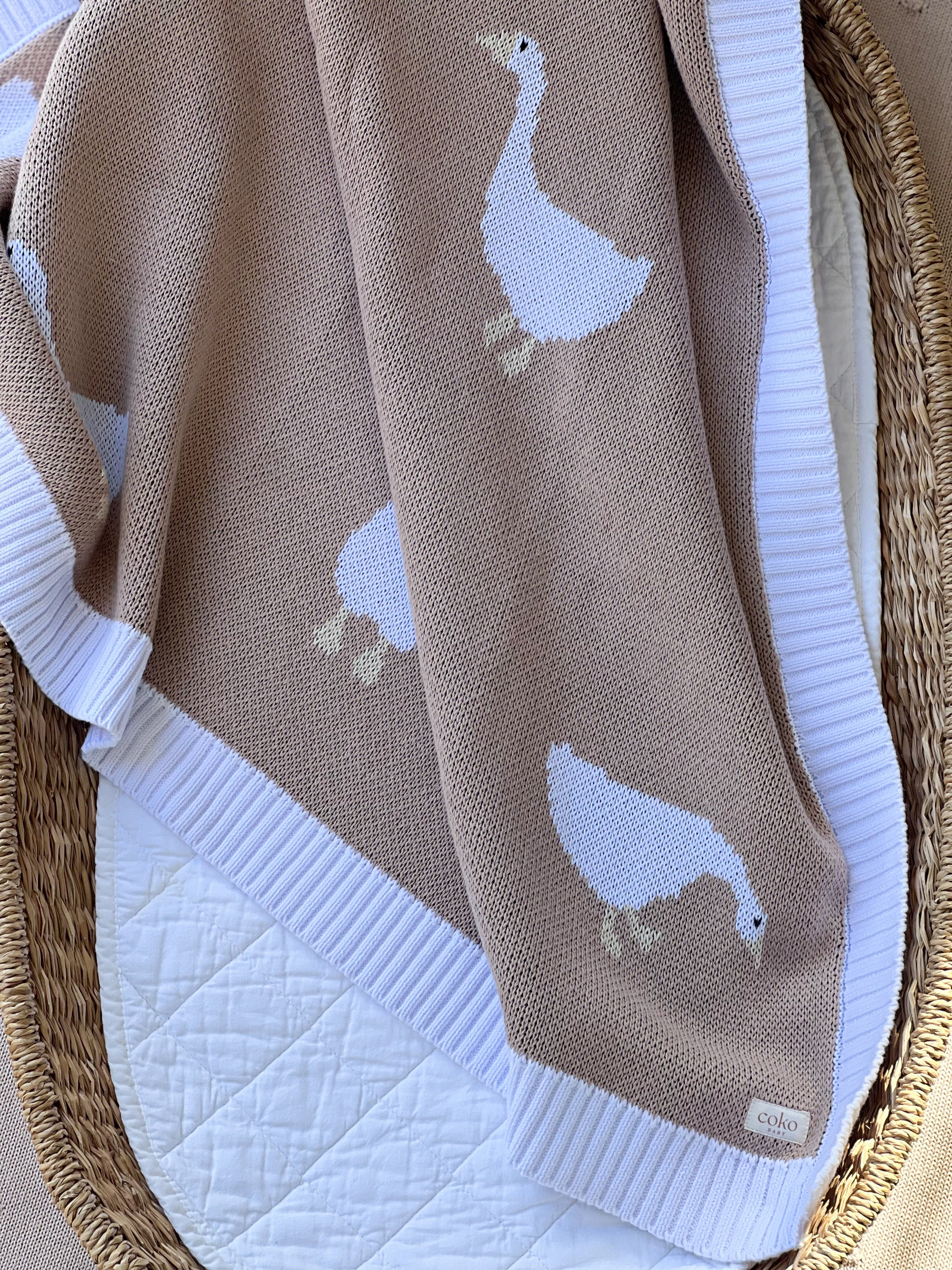 Coko Baby Blanket - Little Goose