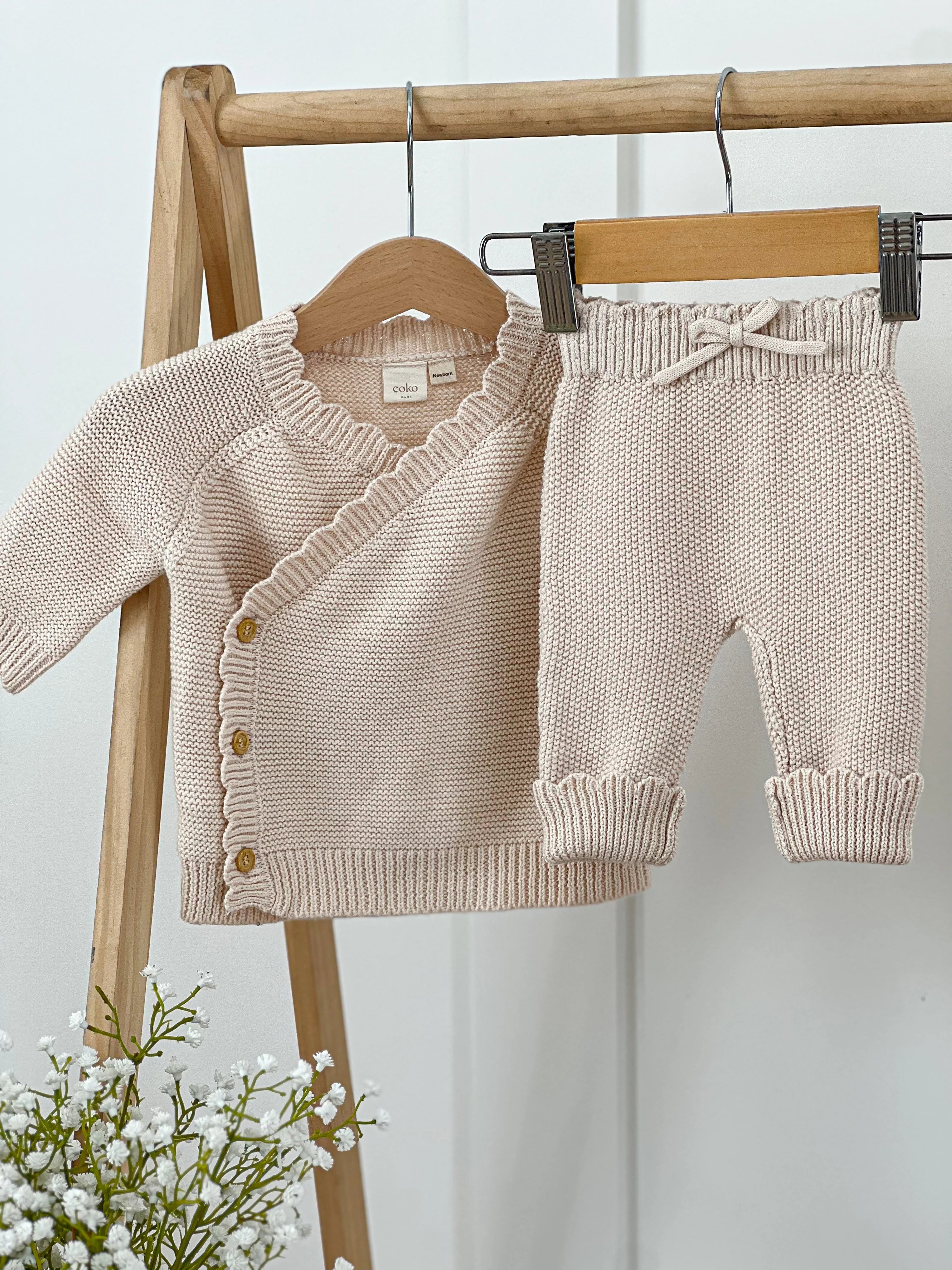 Coko Baby Buttercream Cardigan