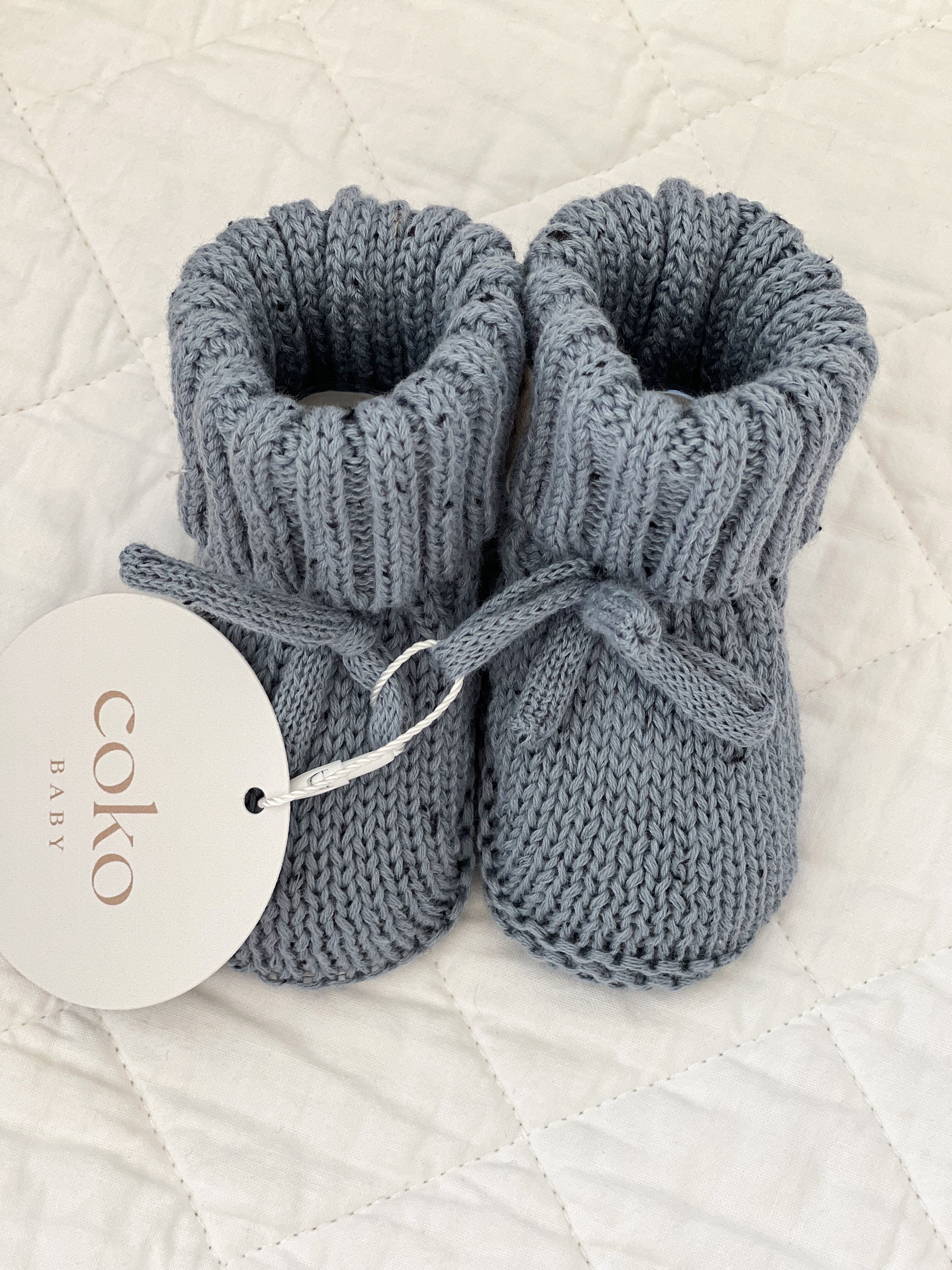 Coko Baby Limited Edition Booties - Blue