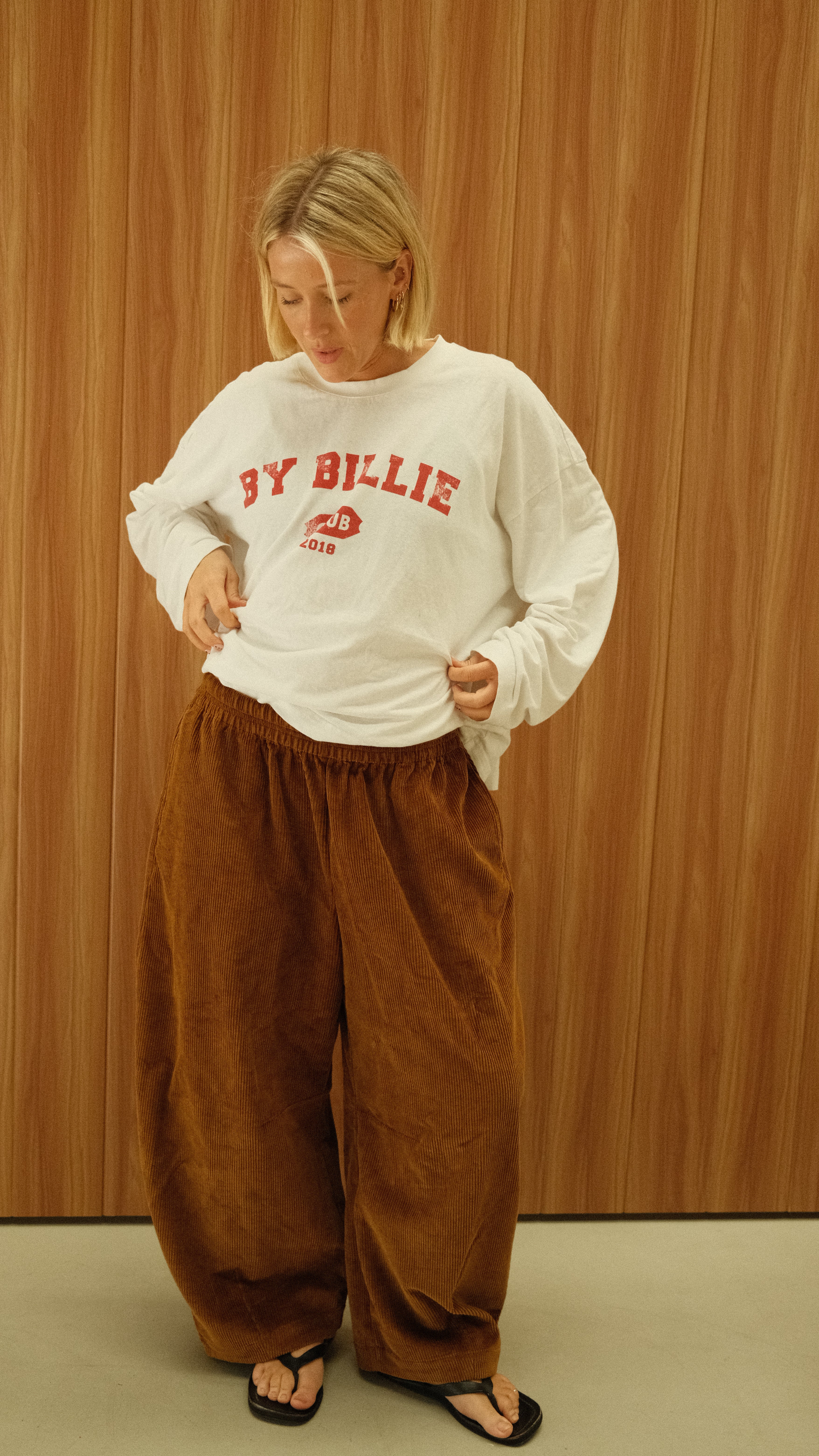 By Billie Club Tee - White/Red