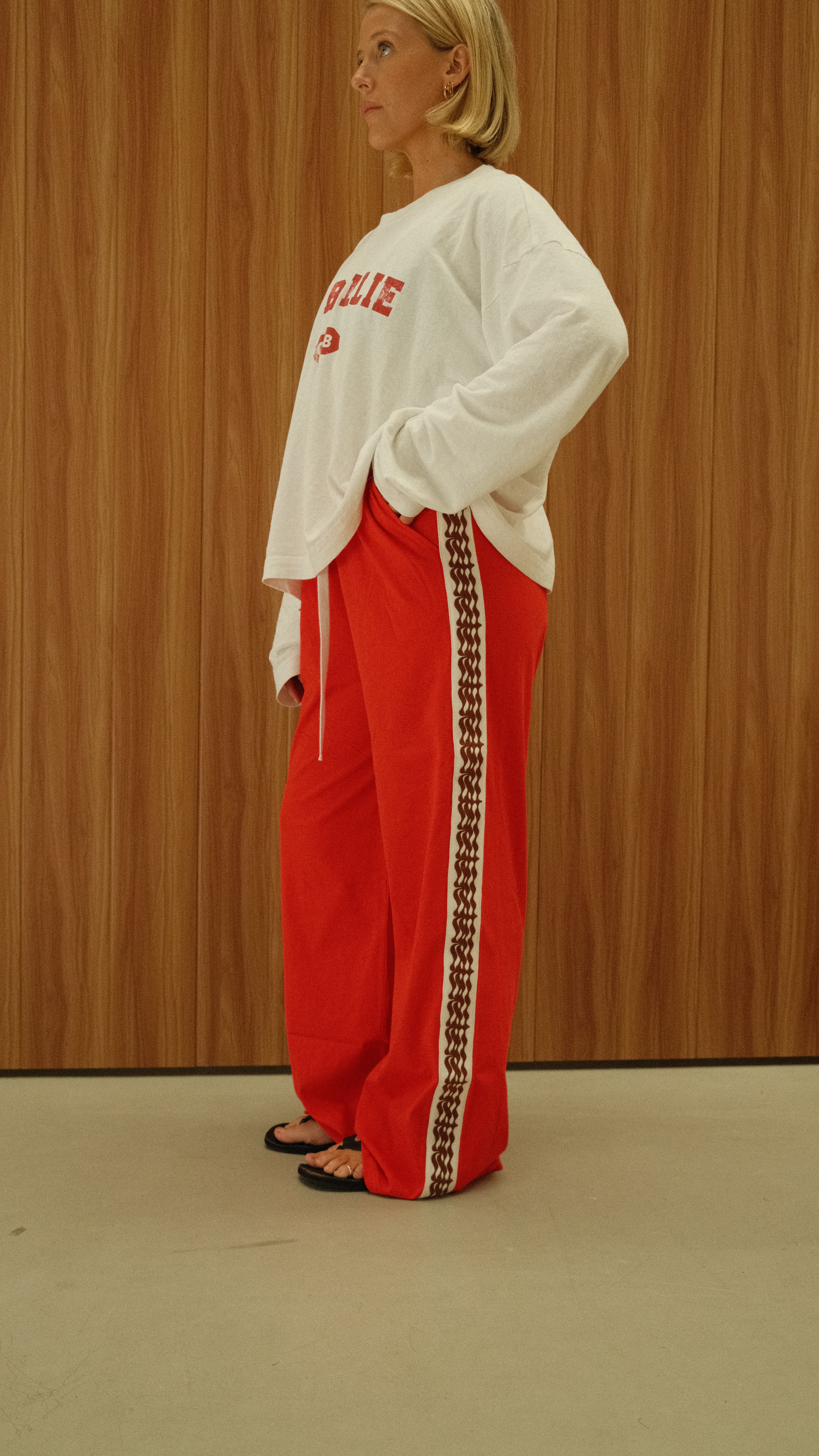 By Billie Everyday BB Pant - Red