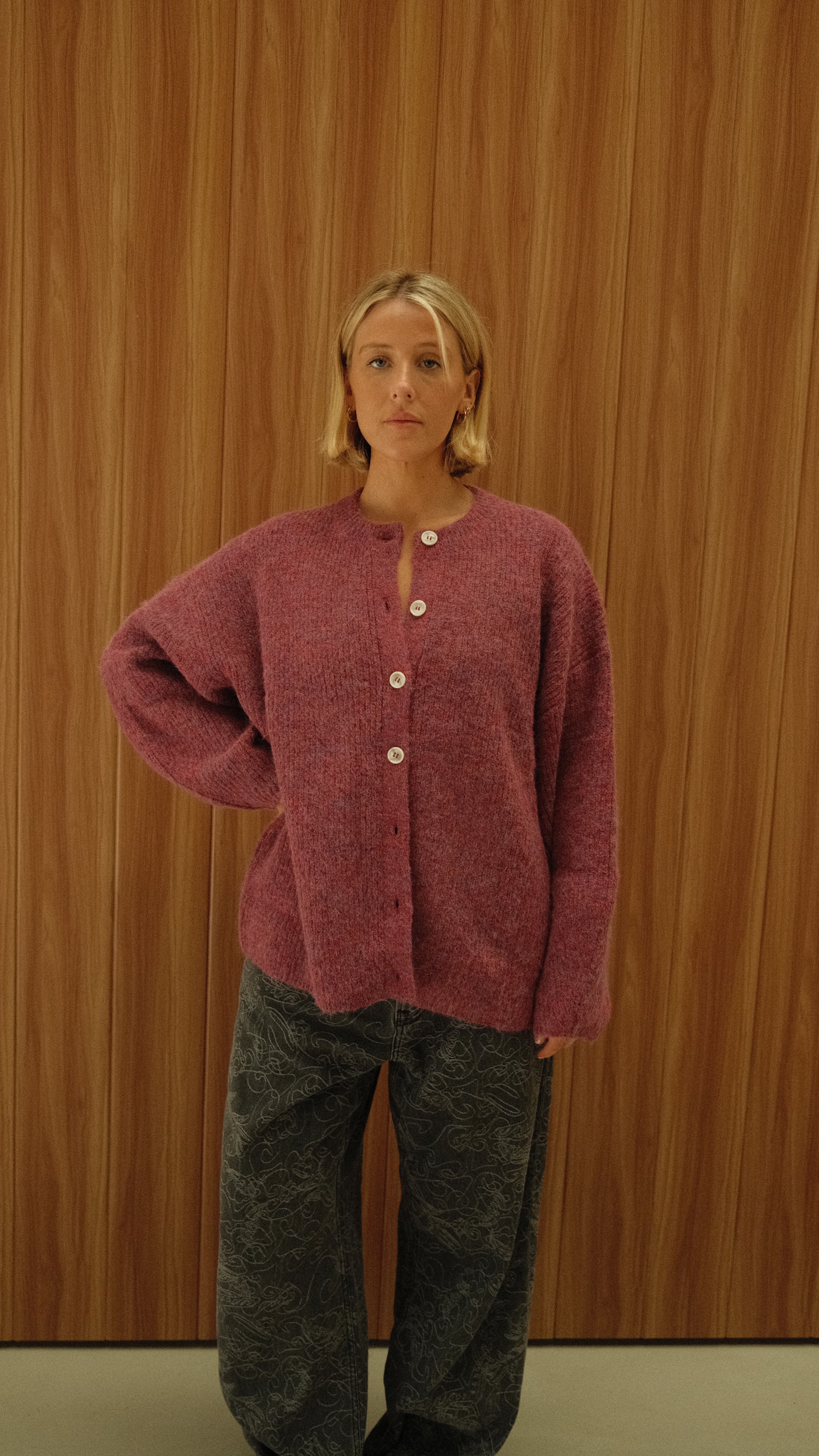 By Billie Siena Knit - Grape