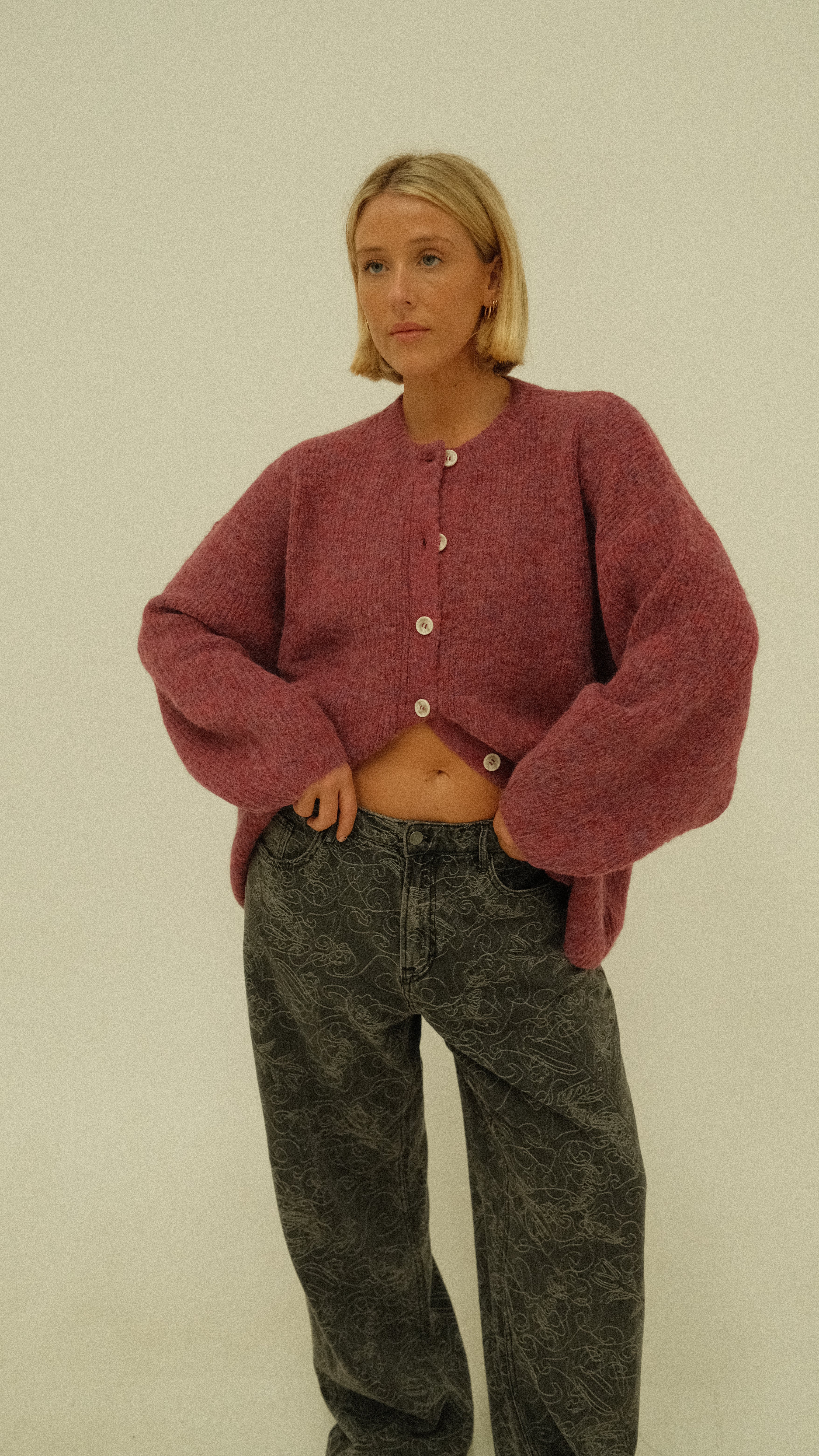 By Billie Siena Knit - Grape