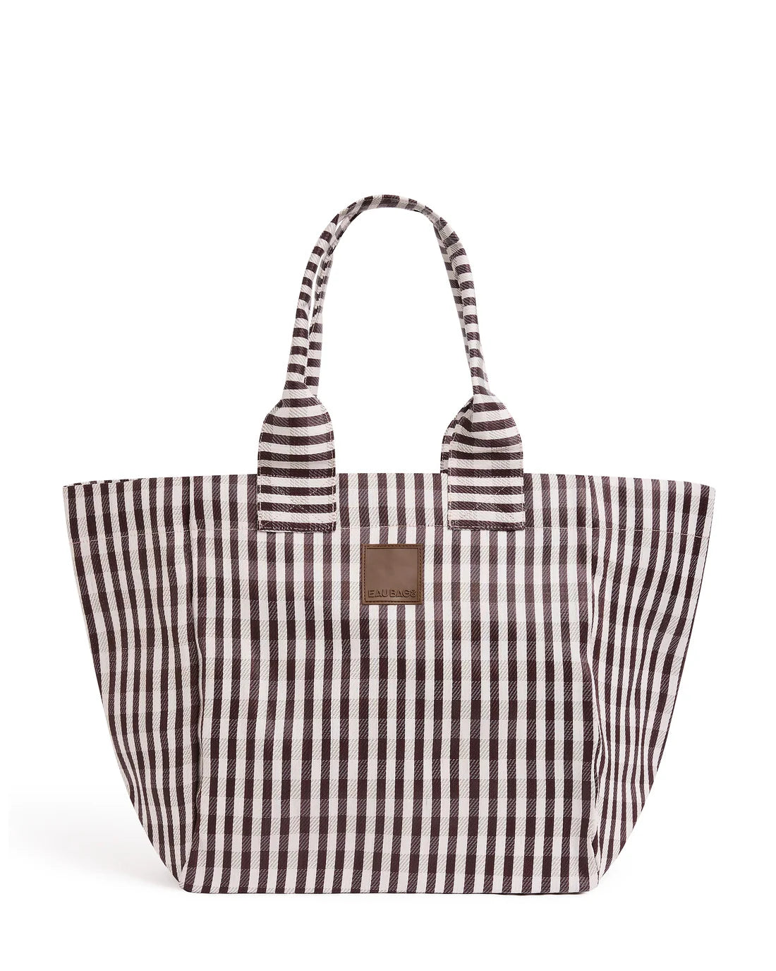 EAU BAGS Grand Tote - Marron