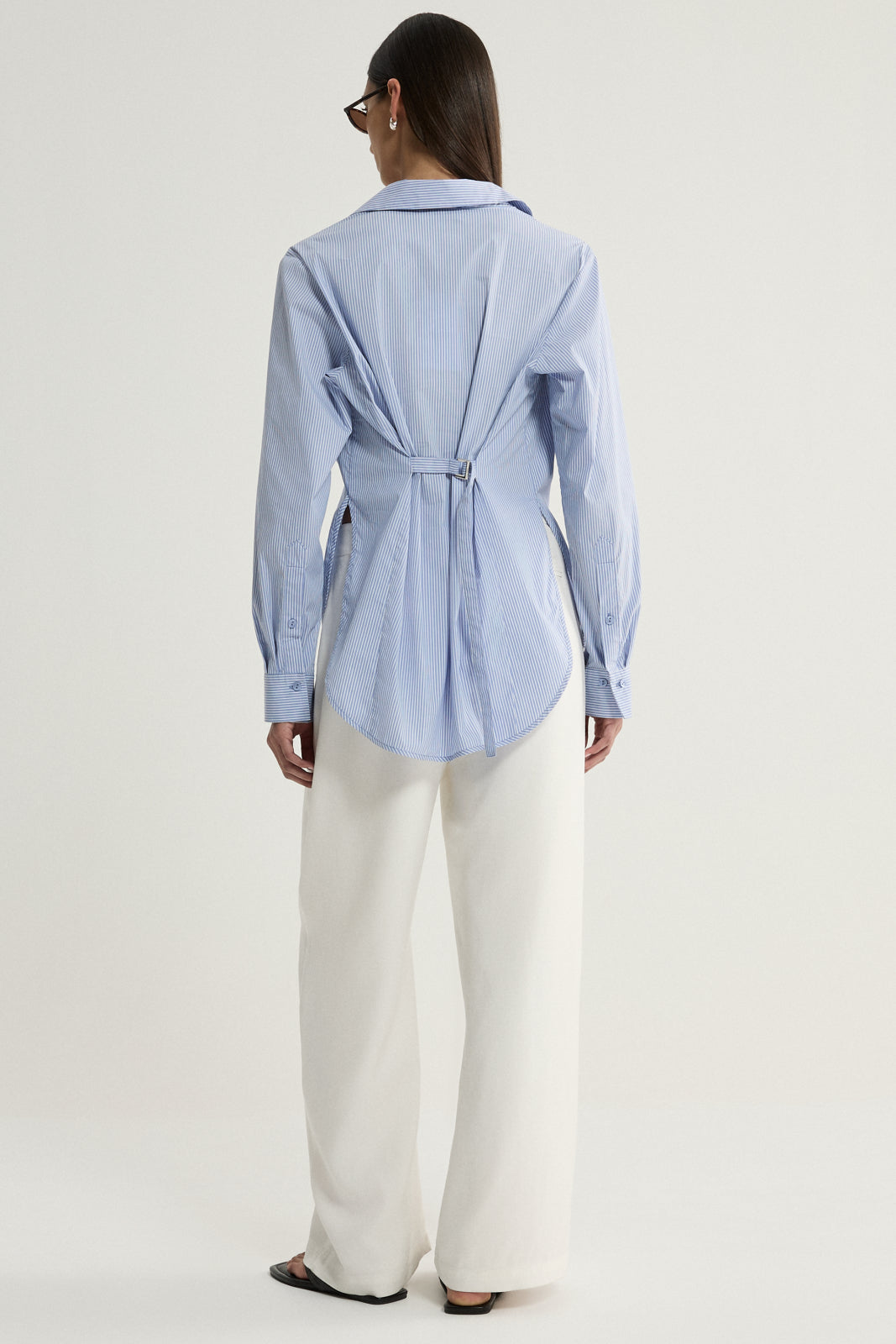 Elka Collective Ember Shirt - Blue Stripe