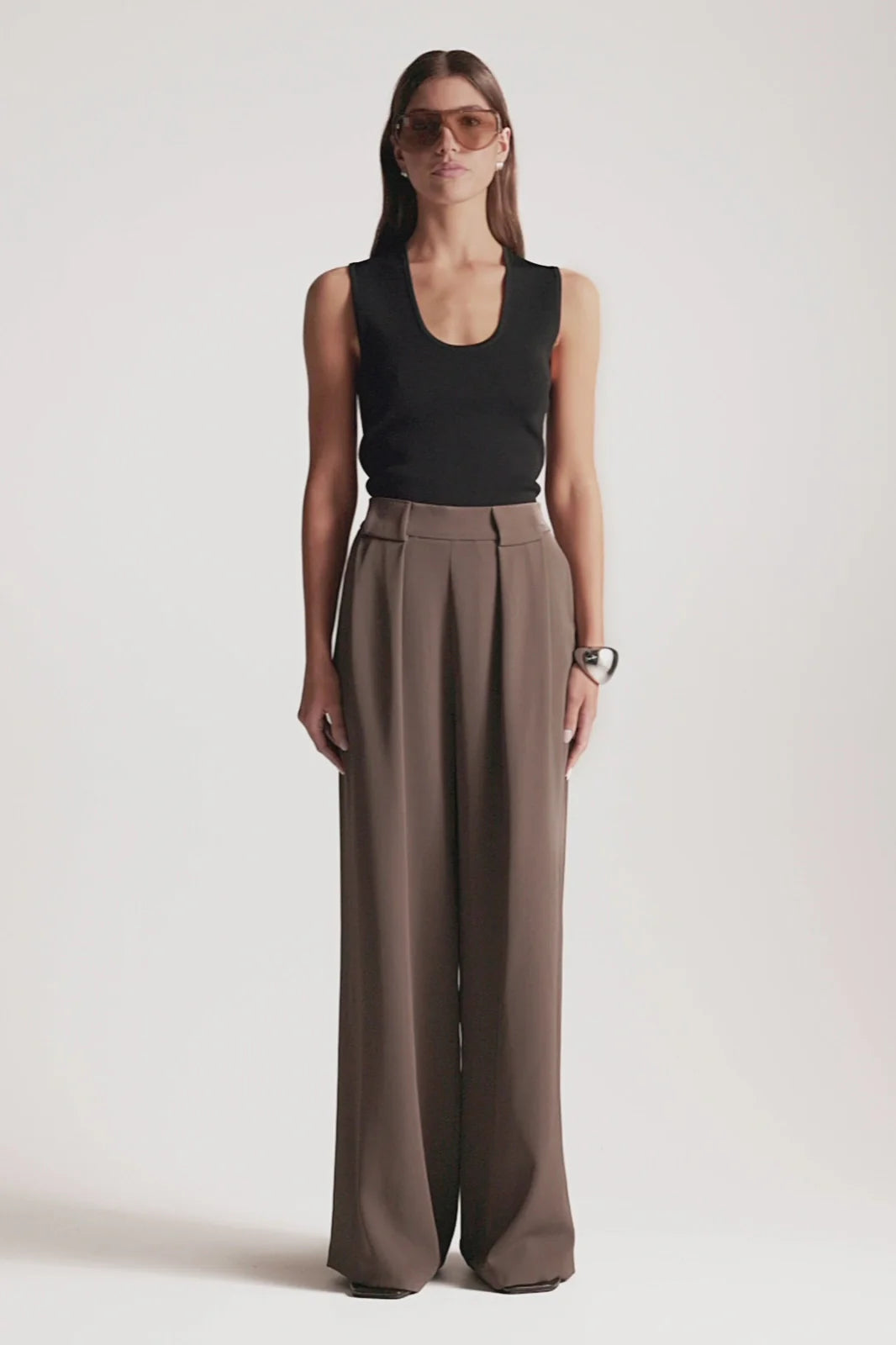 Elka Collective Fleur Pant - Taupe
