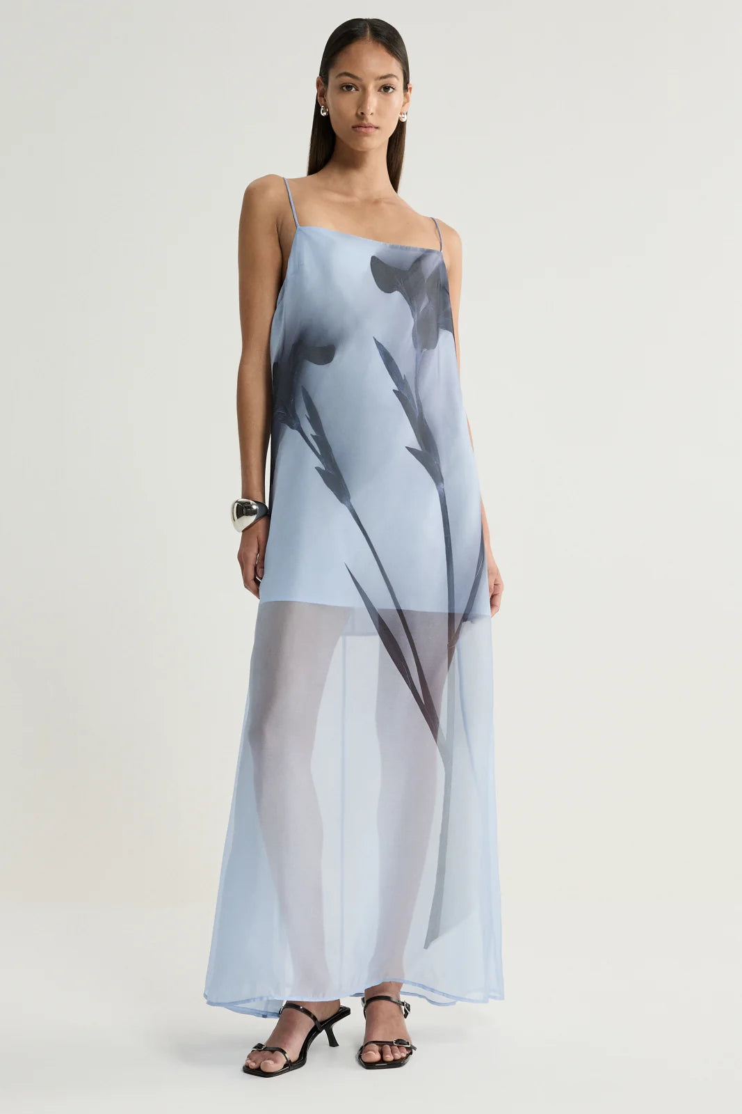 Elka Collective Jade Dress - Blue Floral Print