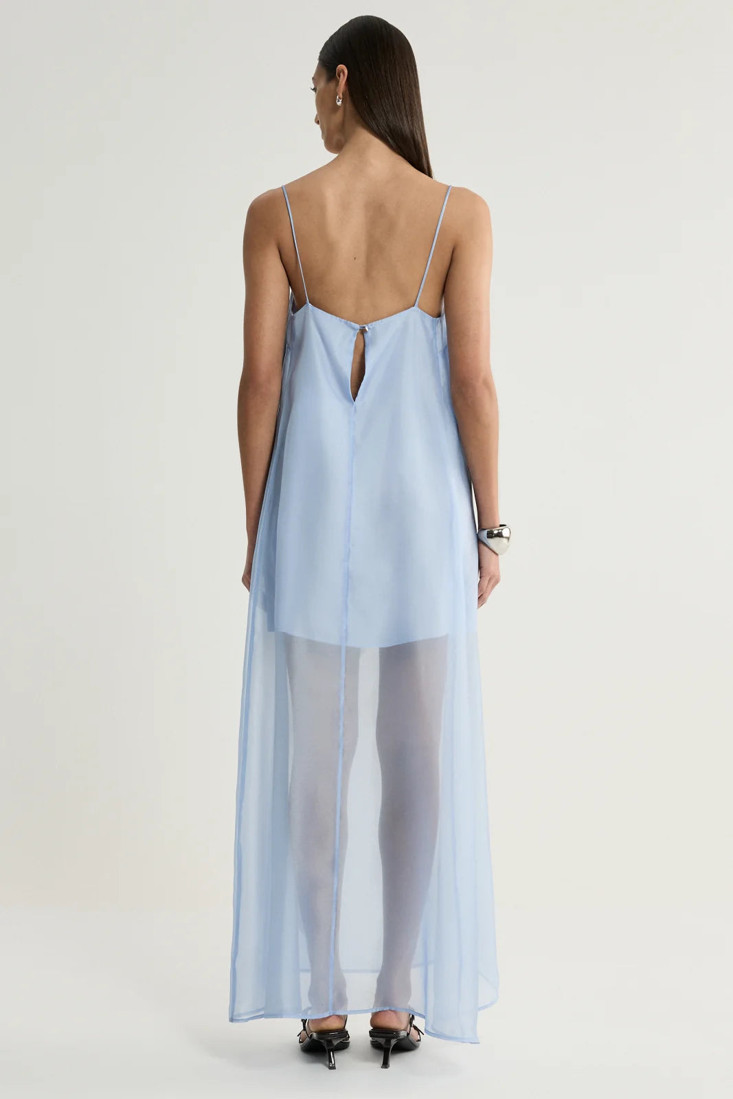 Elka Collective Jade Dress - Blue Floral Print