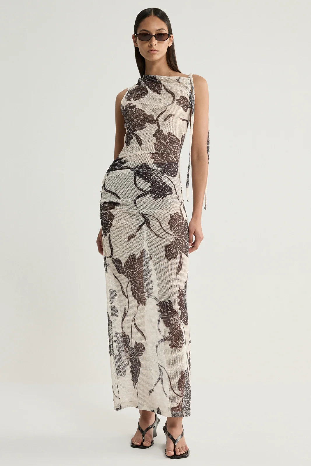 Elka Collective Valerie Dress - Ecru Floral