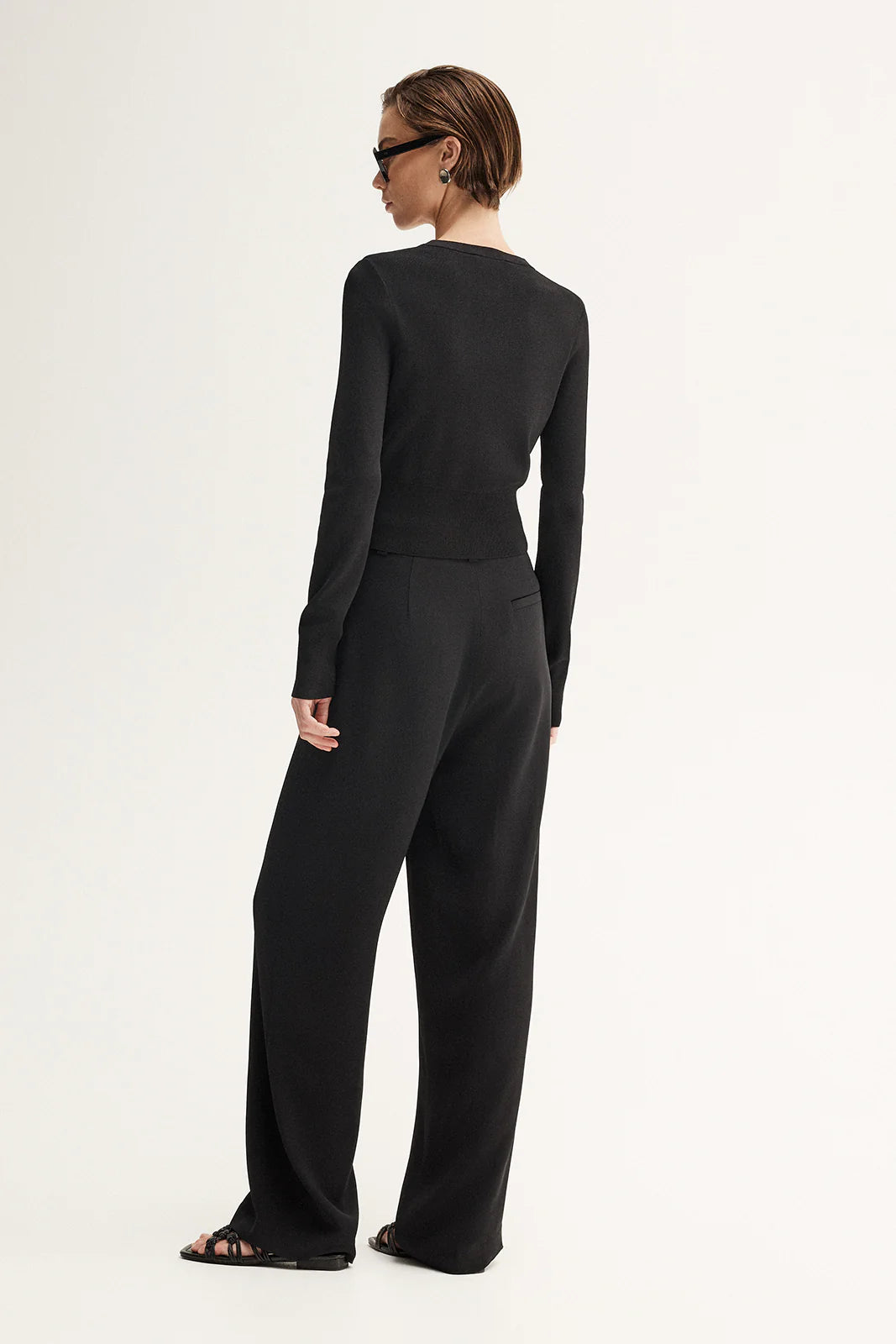 Elka Collective Penny Knit Cardigan - Black