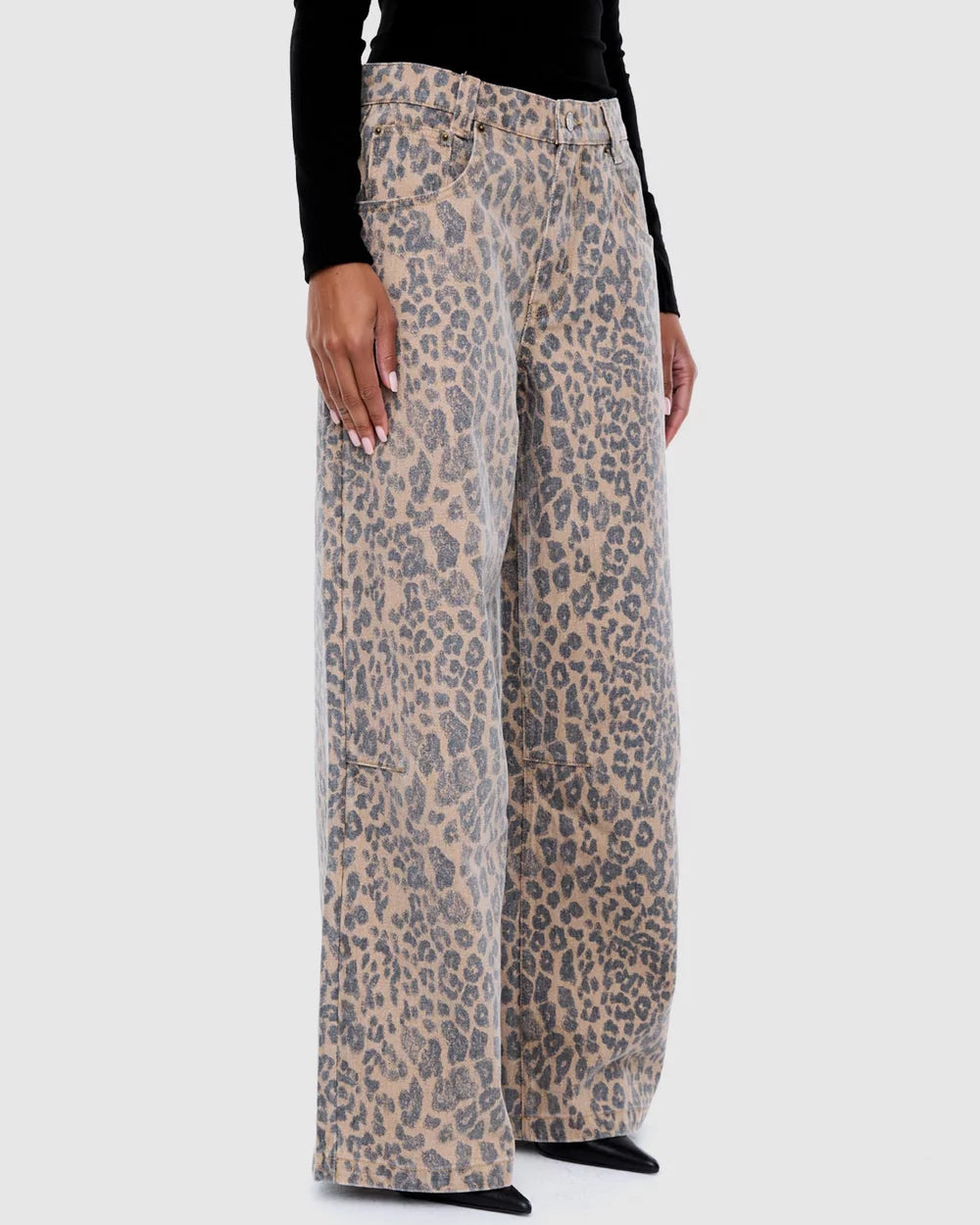 Ena Pelly Wynn Animal Jean - Leopard