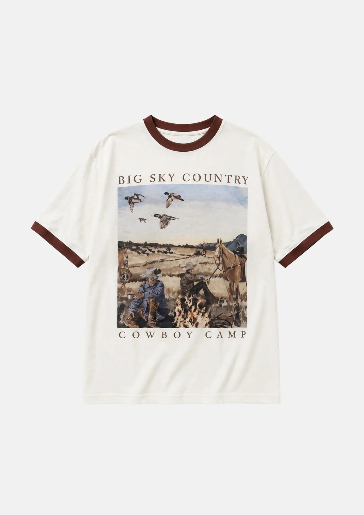 FAR MER. By Whitney Cowboy Camp Crew Tee