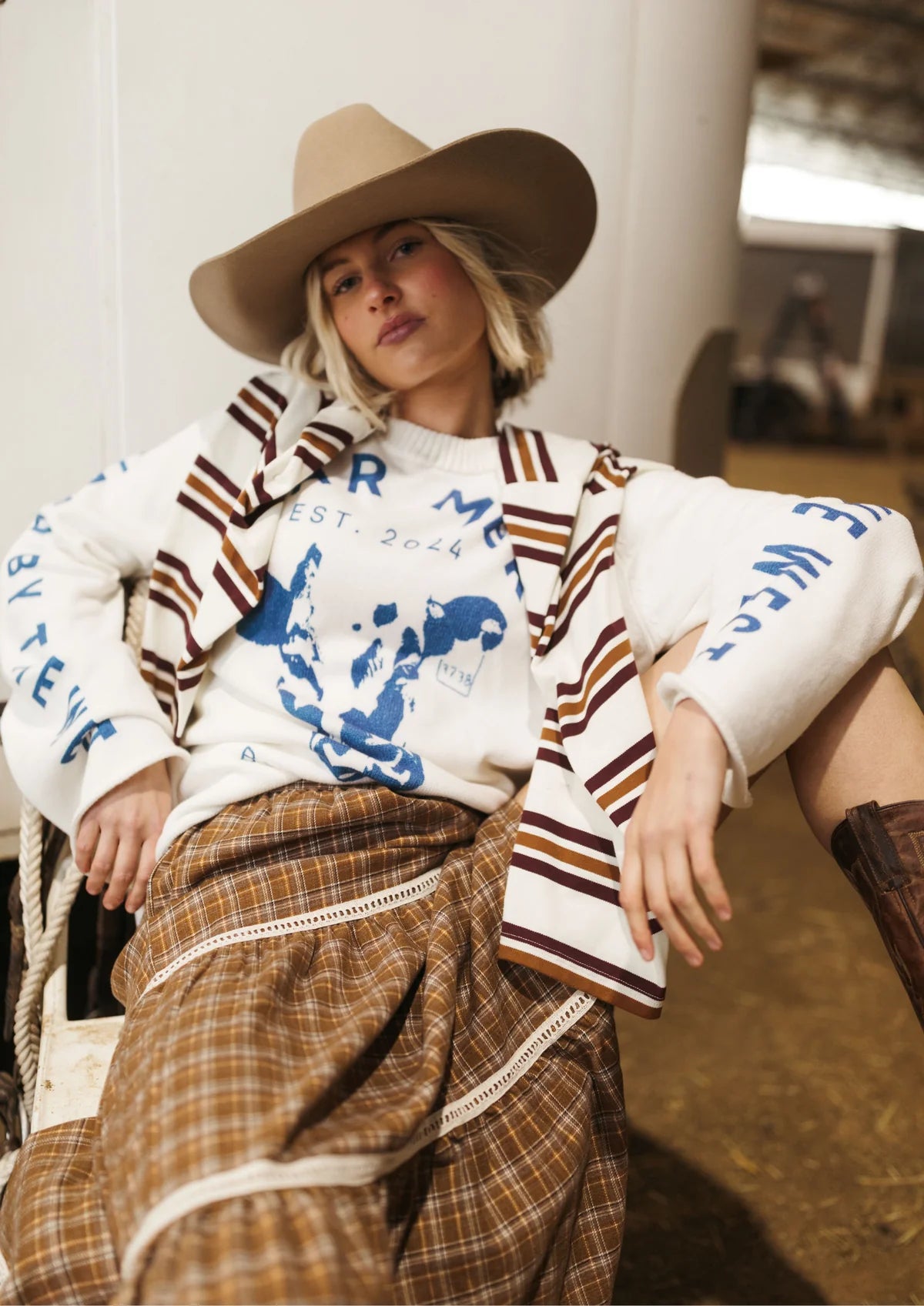 FAR MER. By Whitney Ranchhand Jersey Polo