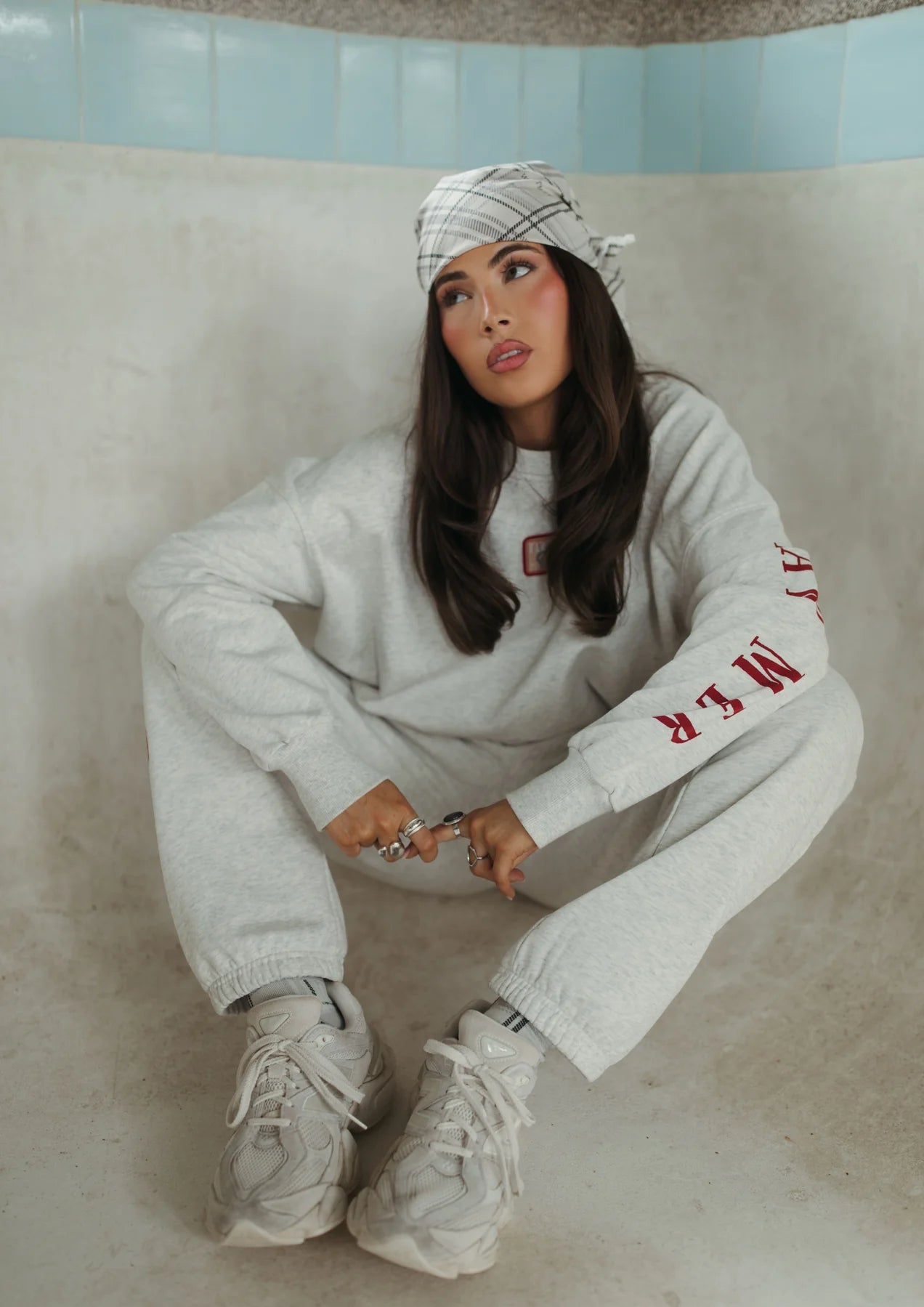FAR MER By Whitney Bronc Patch Track Top